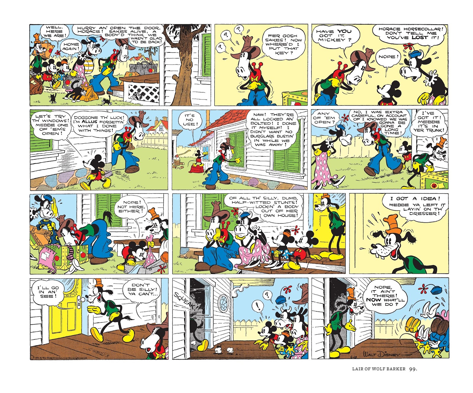 Walt Disney's Mickey Mouse Color Sundays issue TPB 1 (Part 1) - Page 99