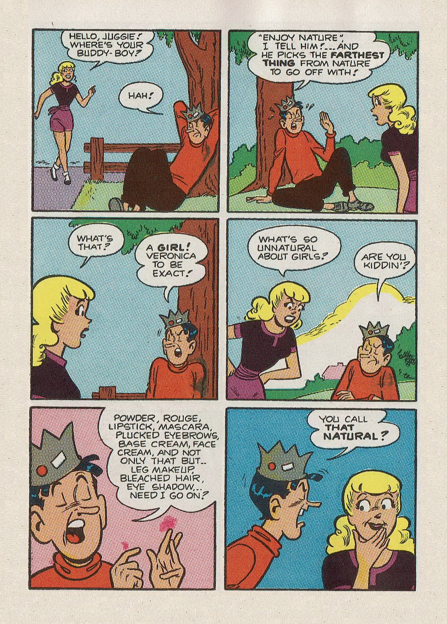 Read online Jughead Jones Comics Digest comic -  Issue #70 - 88