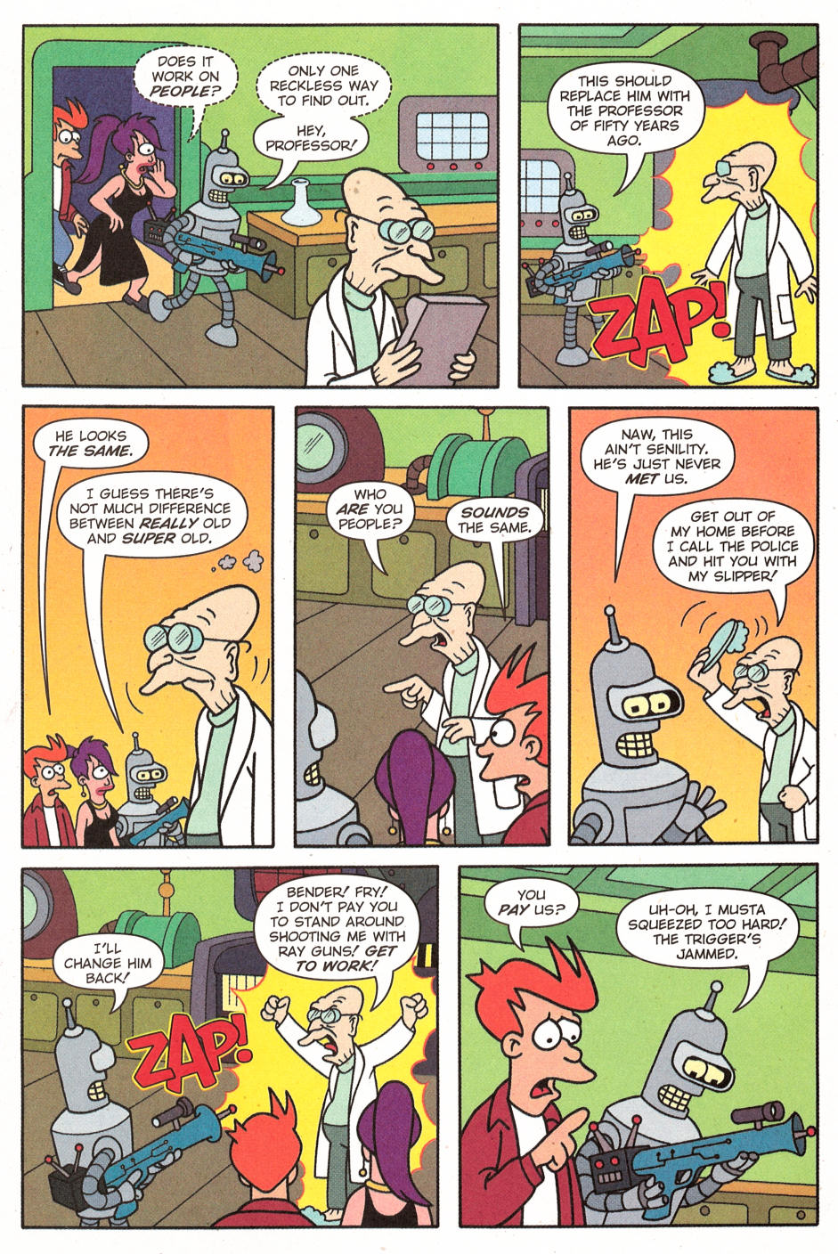 Read online Futurama Comics comic -  Issue #26 - 7