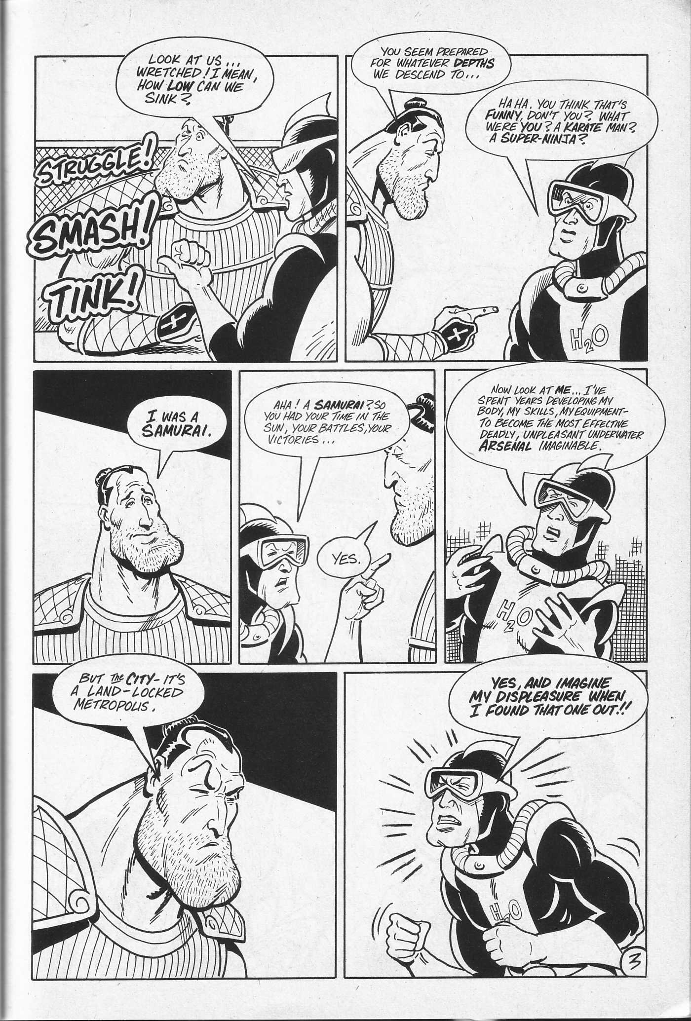 Read online Paul the Samurai (1991) comic -  Issue # TPB - 69