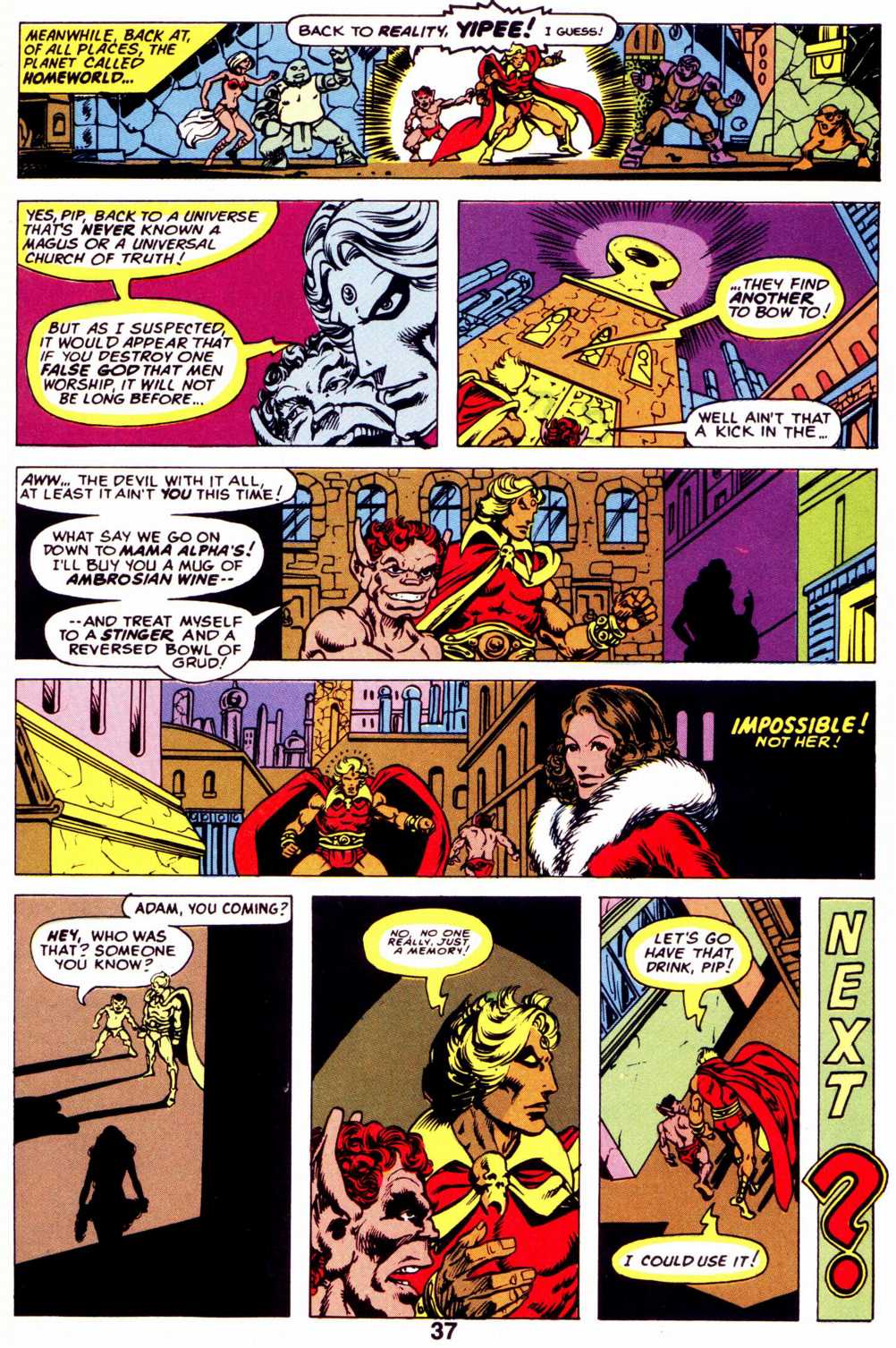 Read online Warlock (1982) comic -  Issue #3 - 37