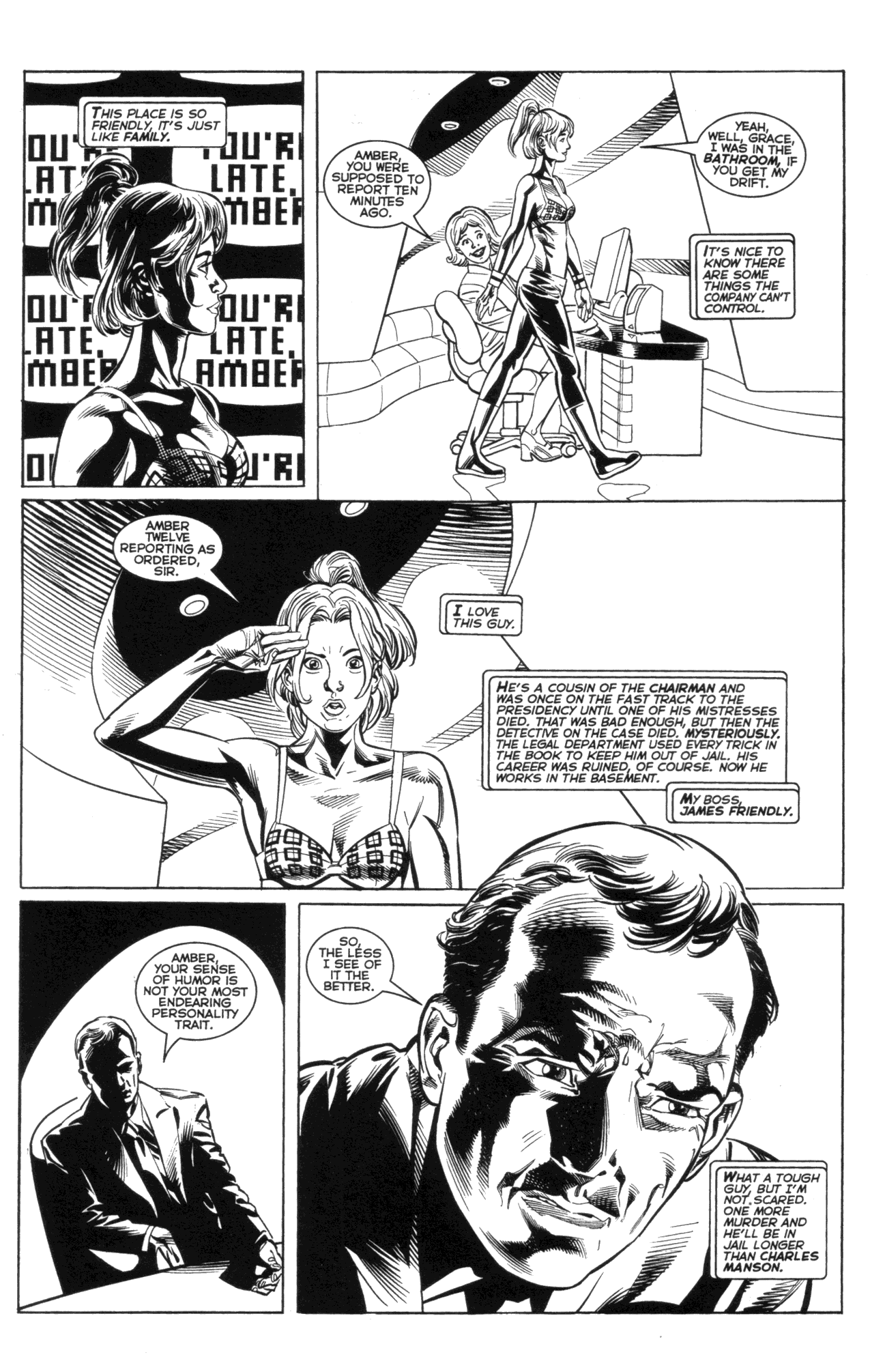 Read online Forever Amber comic -  Issue #1 - 8