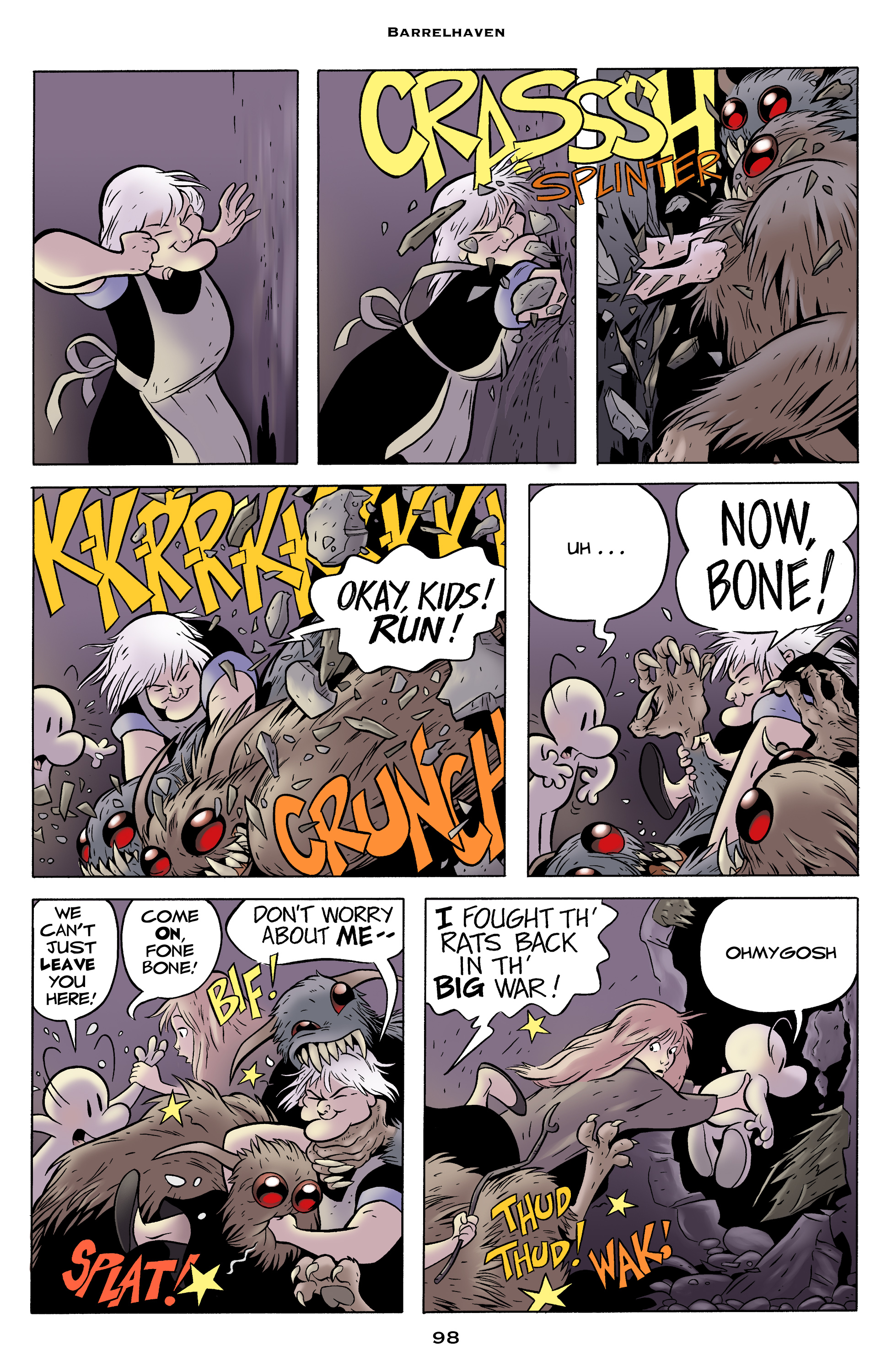 Read online Bone: Out From Boneville comic -  Issue # TPB - 98