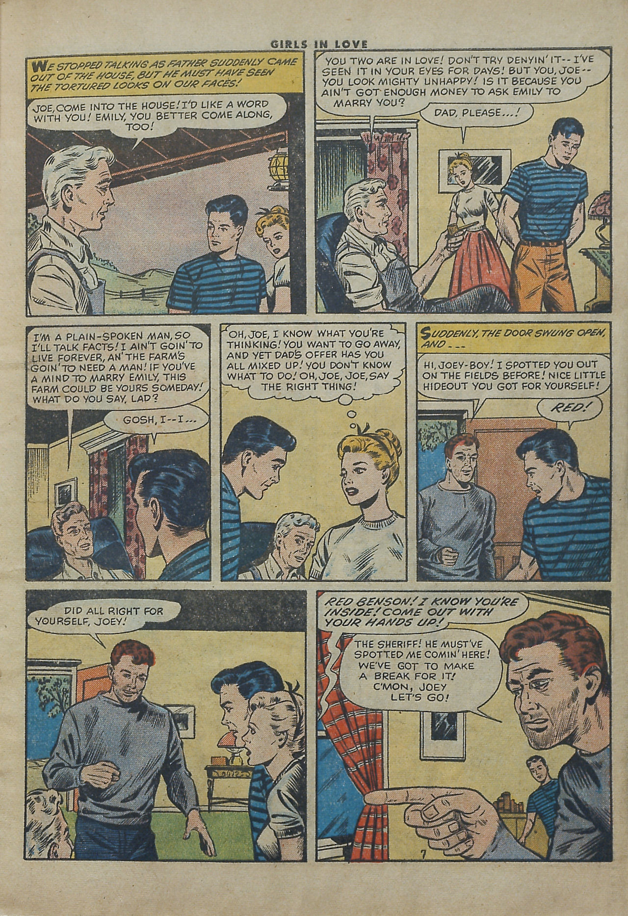 Read online Girls in Love (1955) comic -  Issue #52 - 9