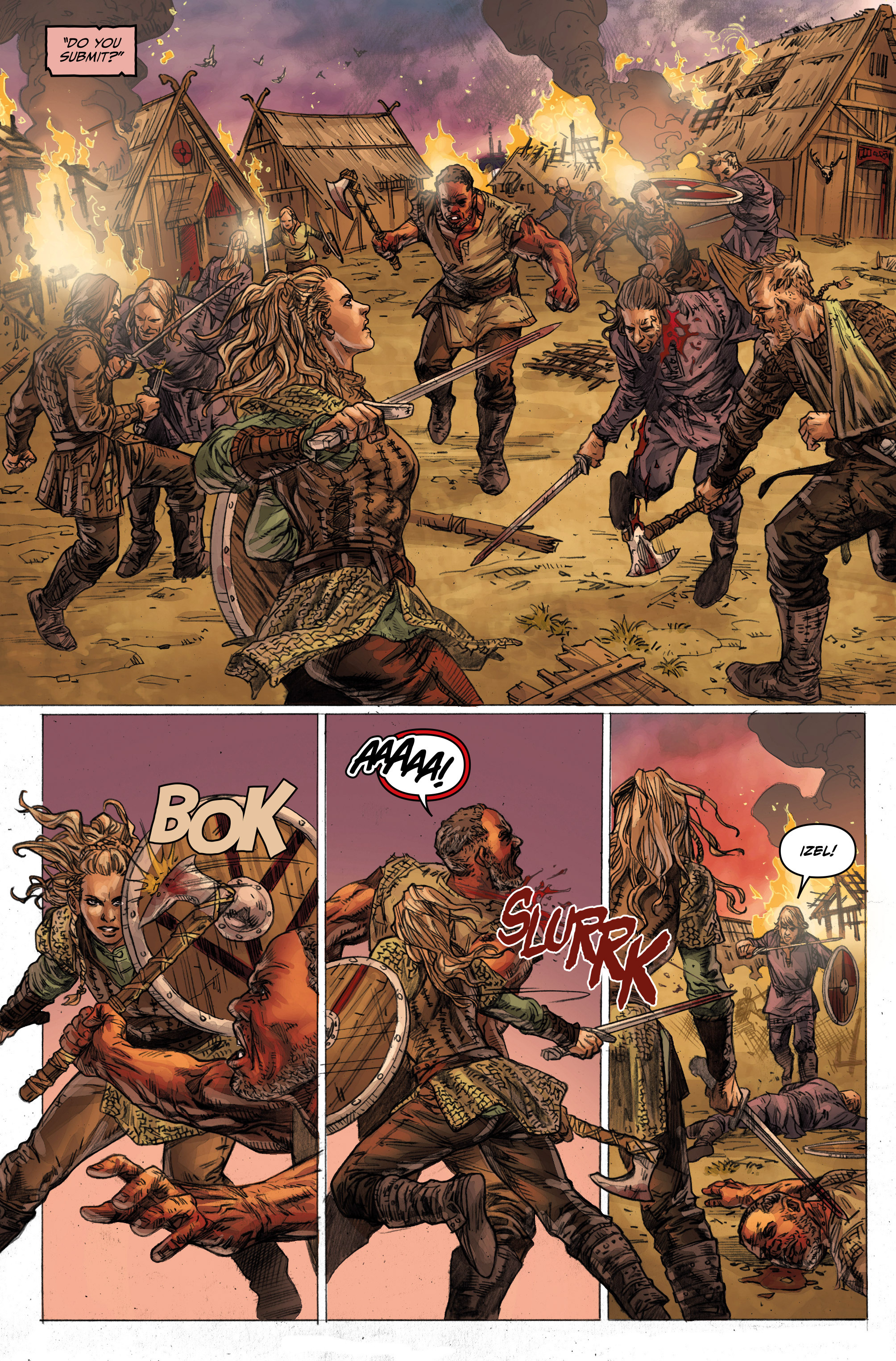 Read online Vikings: Uprising comic -  Issue #4 - 16