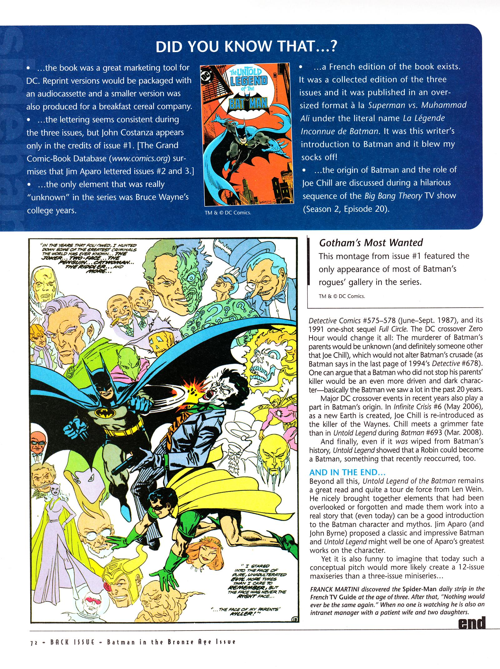 Read online Back Issue comic -  Issue #50 - 71