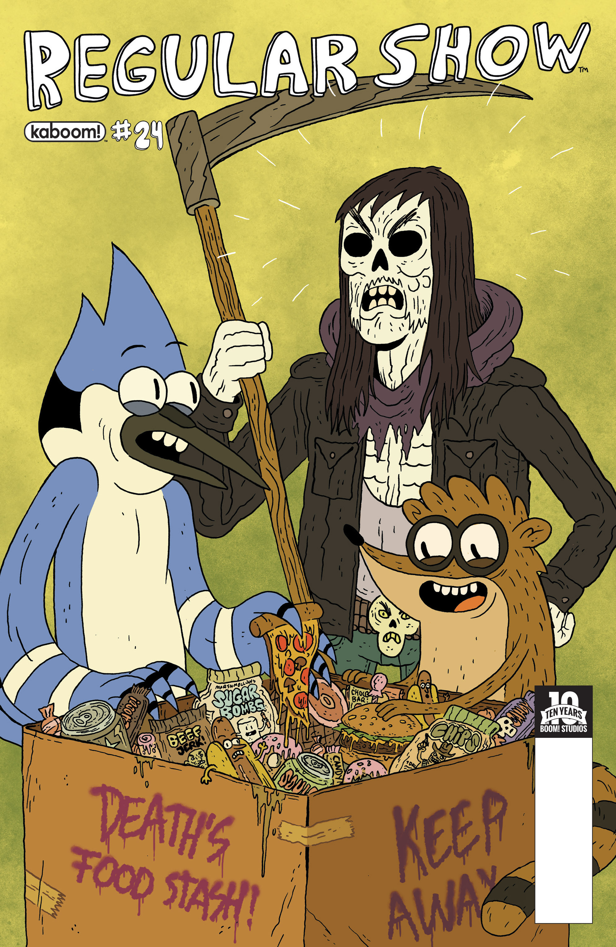 Read online Regular Show comic -  Issue #24 - 1