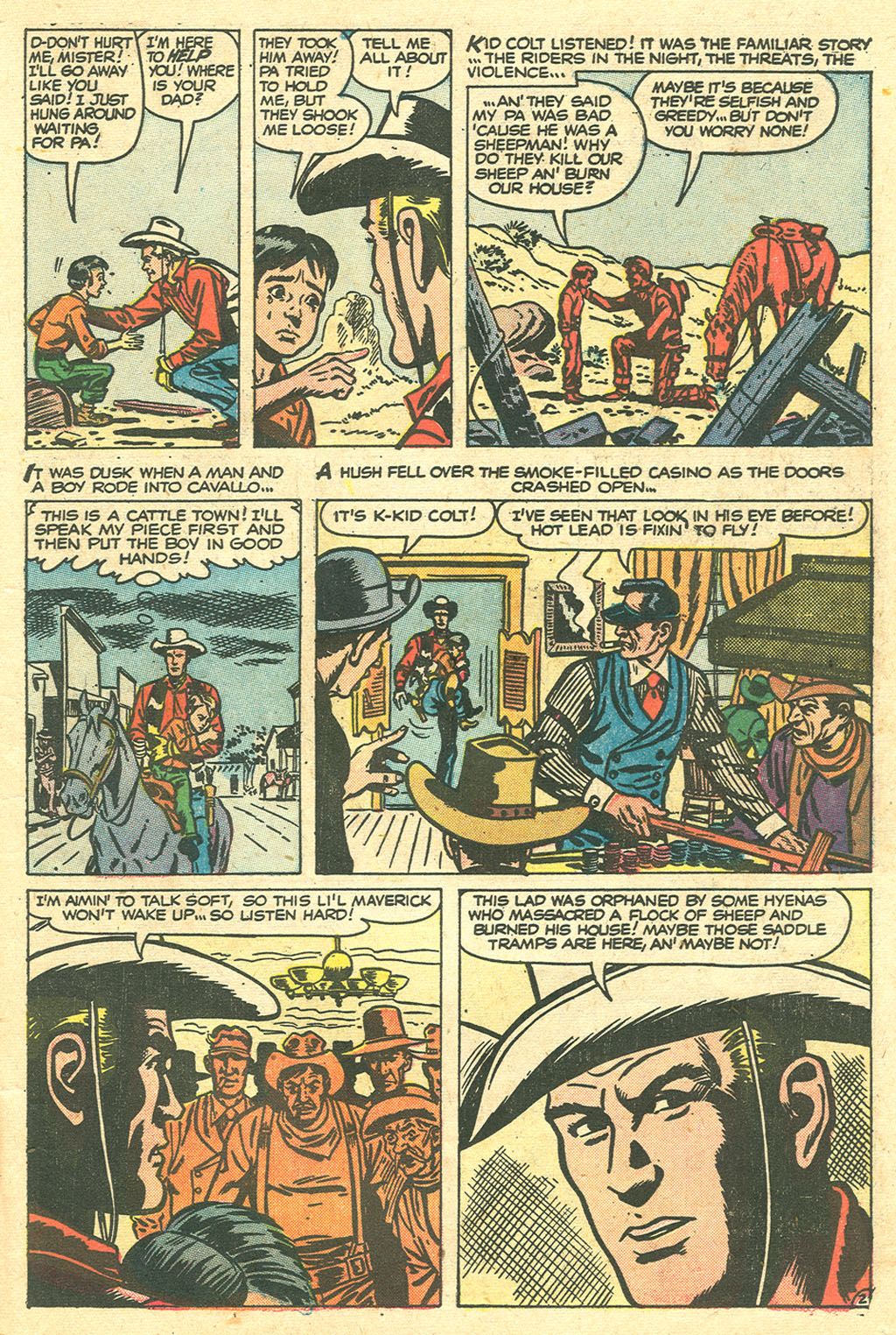 Read online Kid Colt Outlaw comic -  Issue #62 - 11