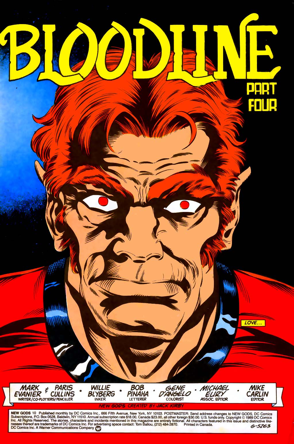 Read online The New Gods (1989) comic -  Issue #10 - 2