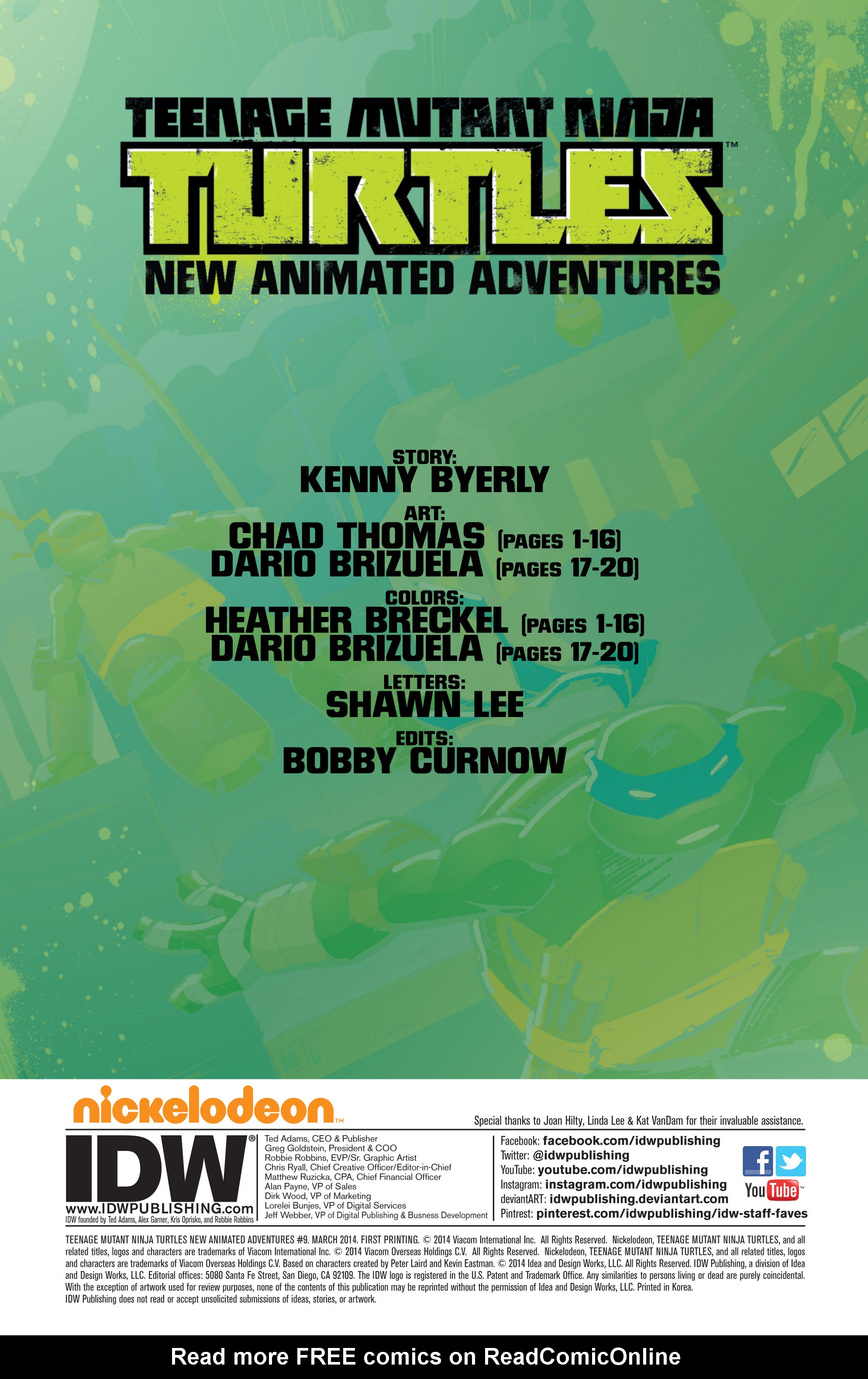 Read online Teenage Mutant Ninja Turtles New Animated Adventures comic -  Issue #9 - 2