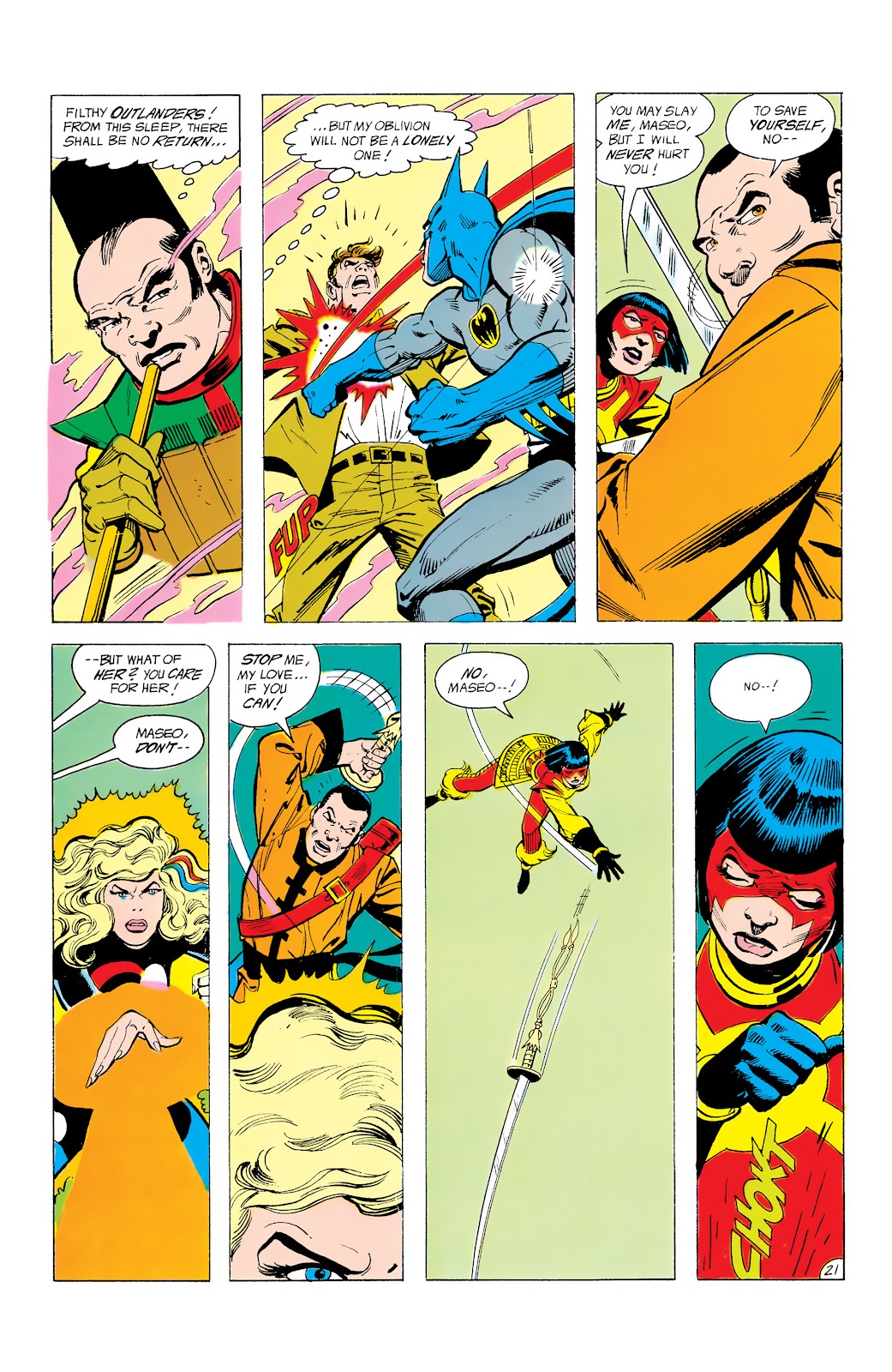 Batman and the Outsiders (1983) issue 12 - Page 22