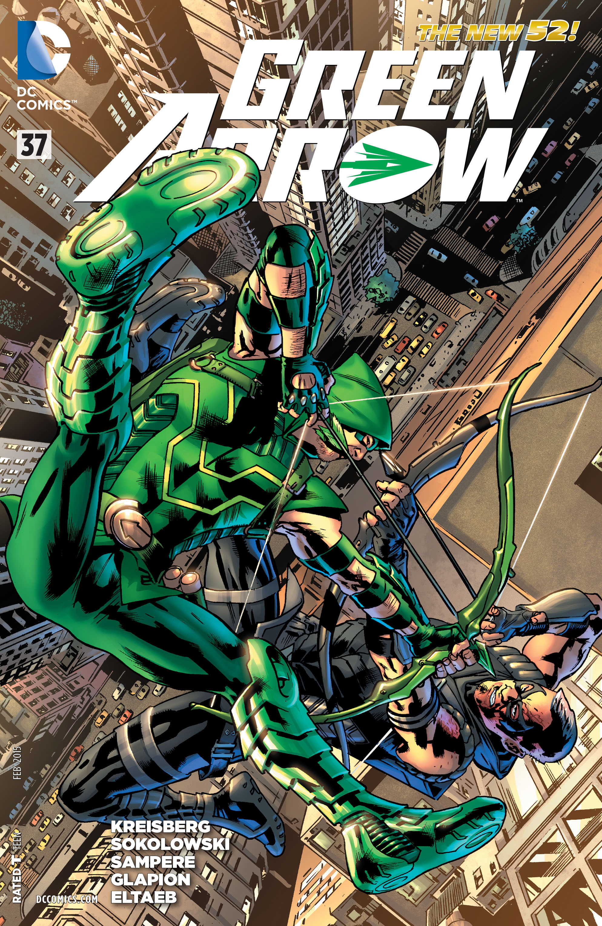 Read online Green Arrow (2011) comic -  Issue #37 - 1