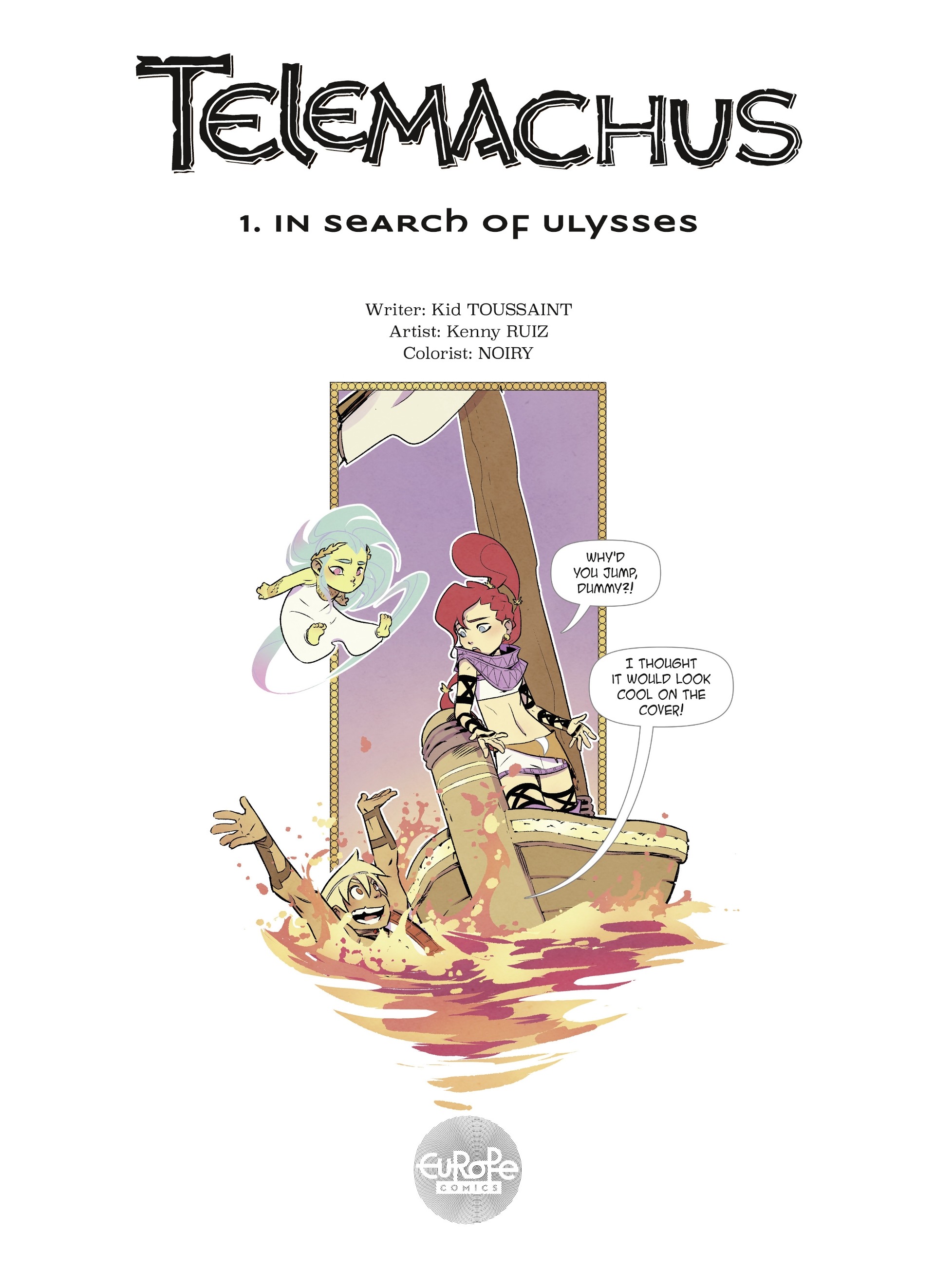 Read online Telemachus comic -  Issue #1 - 2