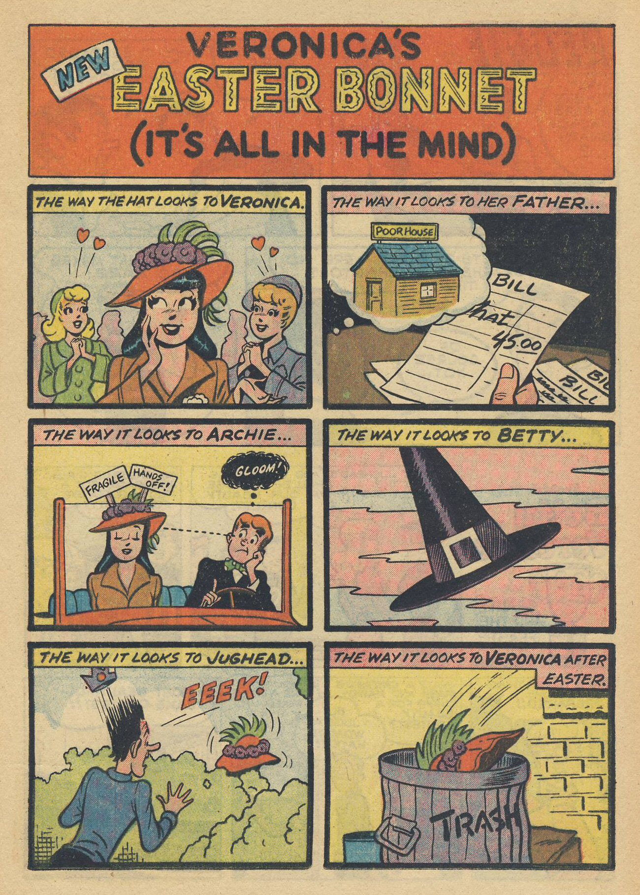 Read online Archie's Joke Book Magazine comic -  Issue #22 - 17