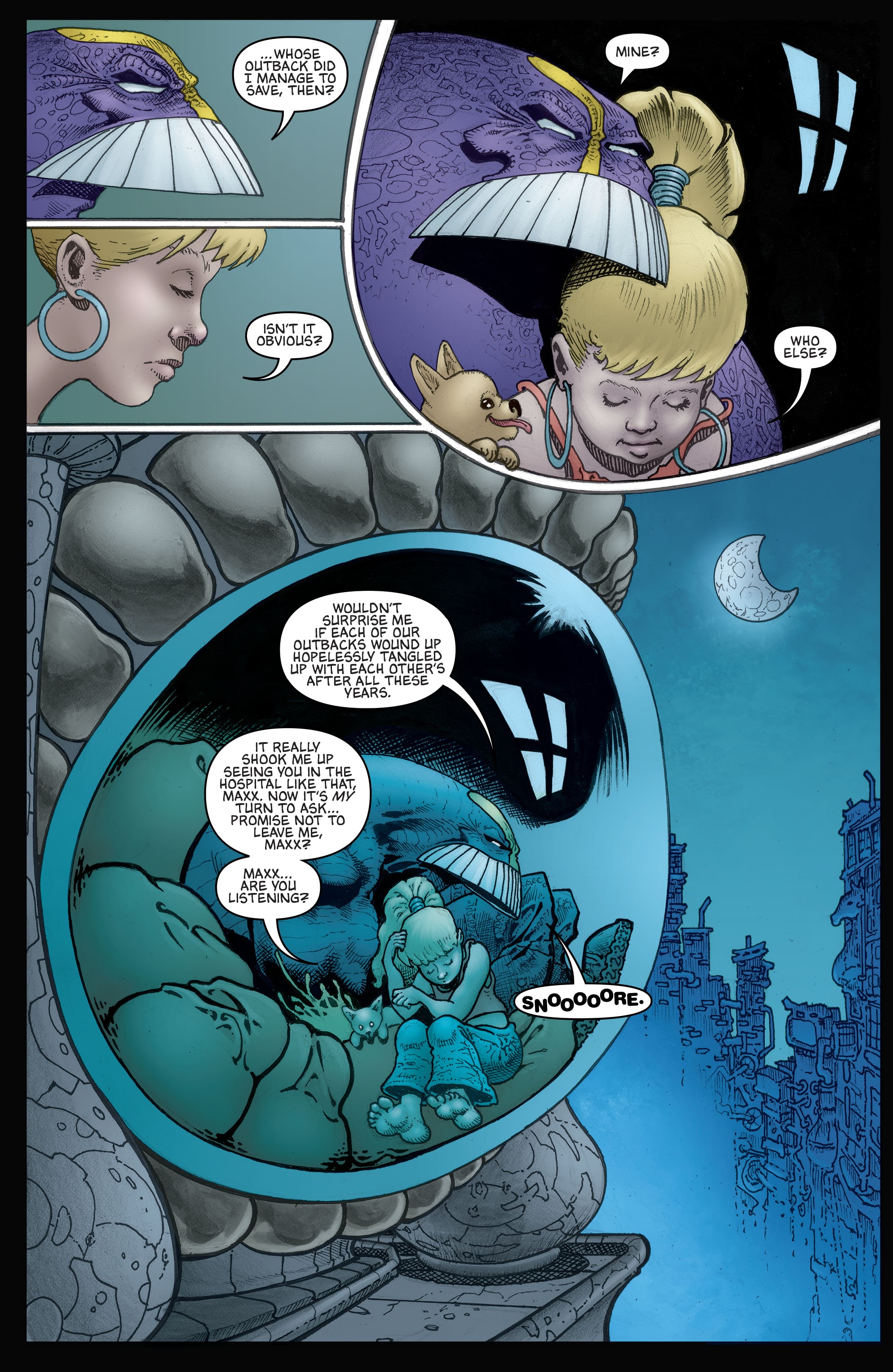 Read online Batman/The Maxx: Arkham Dreams comic -  Issue #5 - 17