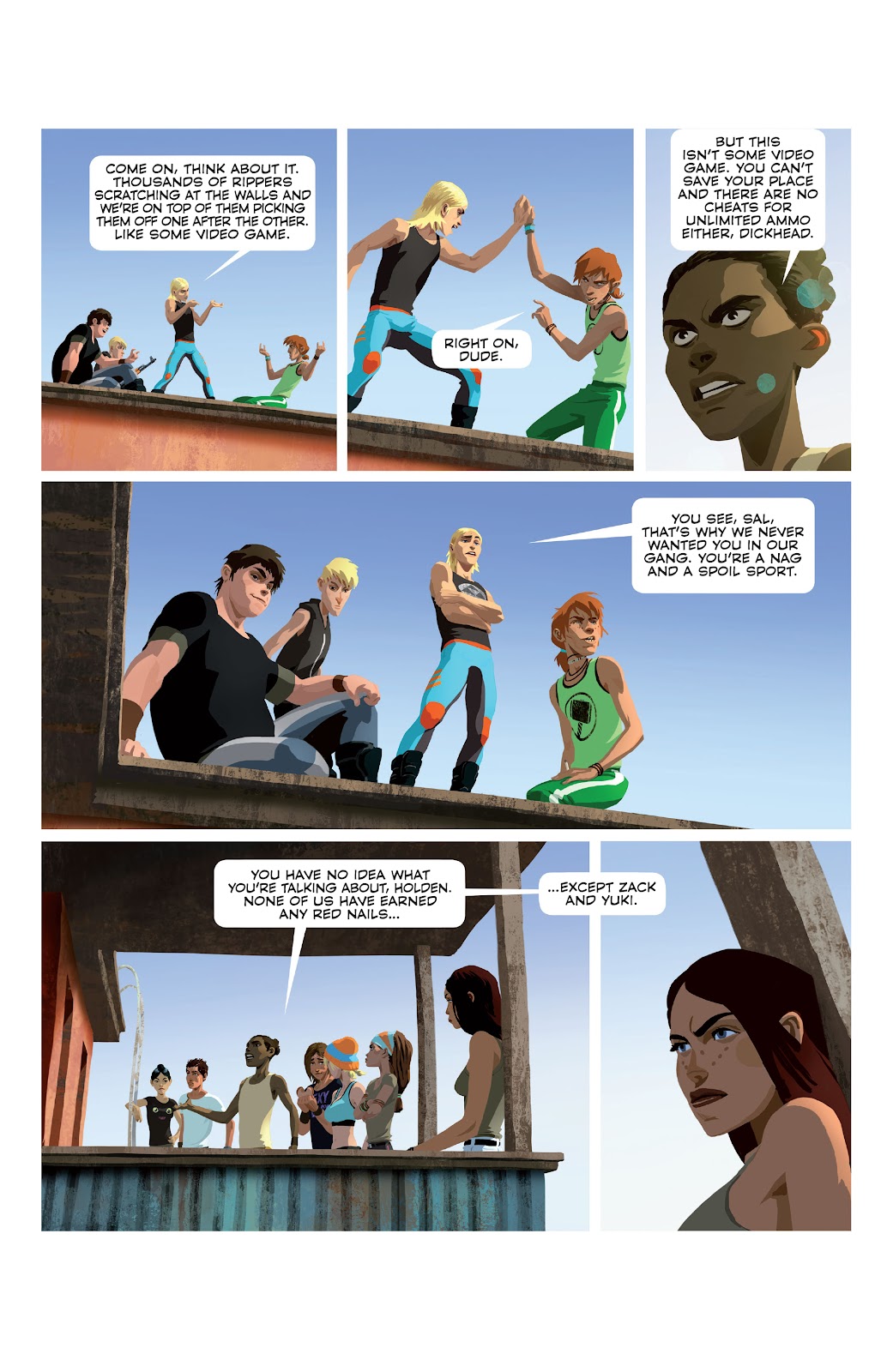 Gung-Ho: Anger issue 1 - Page 19