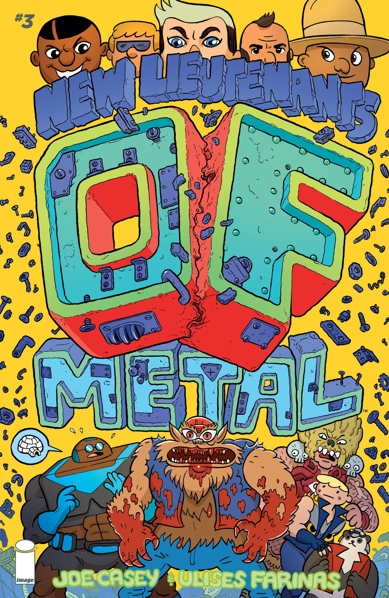 Read online New Lieutenants of Metal comic -  Issue #3 - 1
