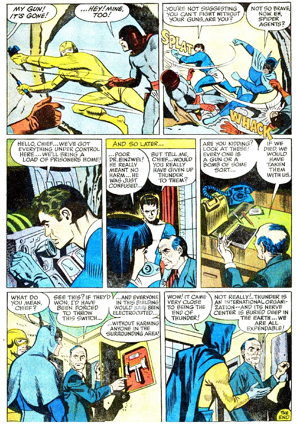 Read online T.H.U.N.D.E.R. Agents (1965) comic -  Issue #19 - 42