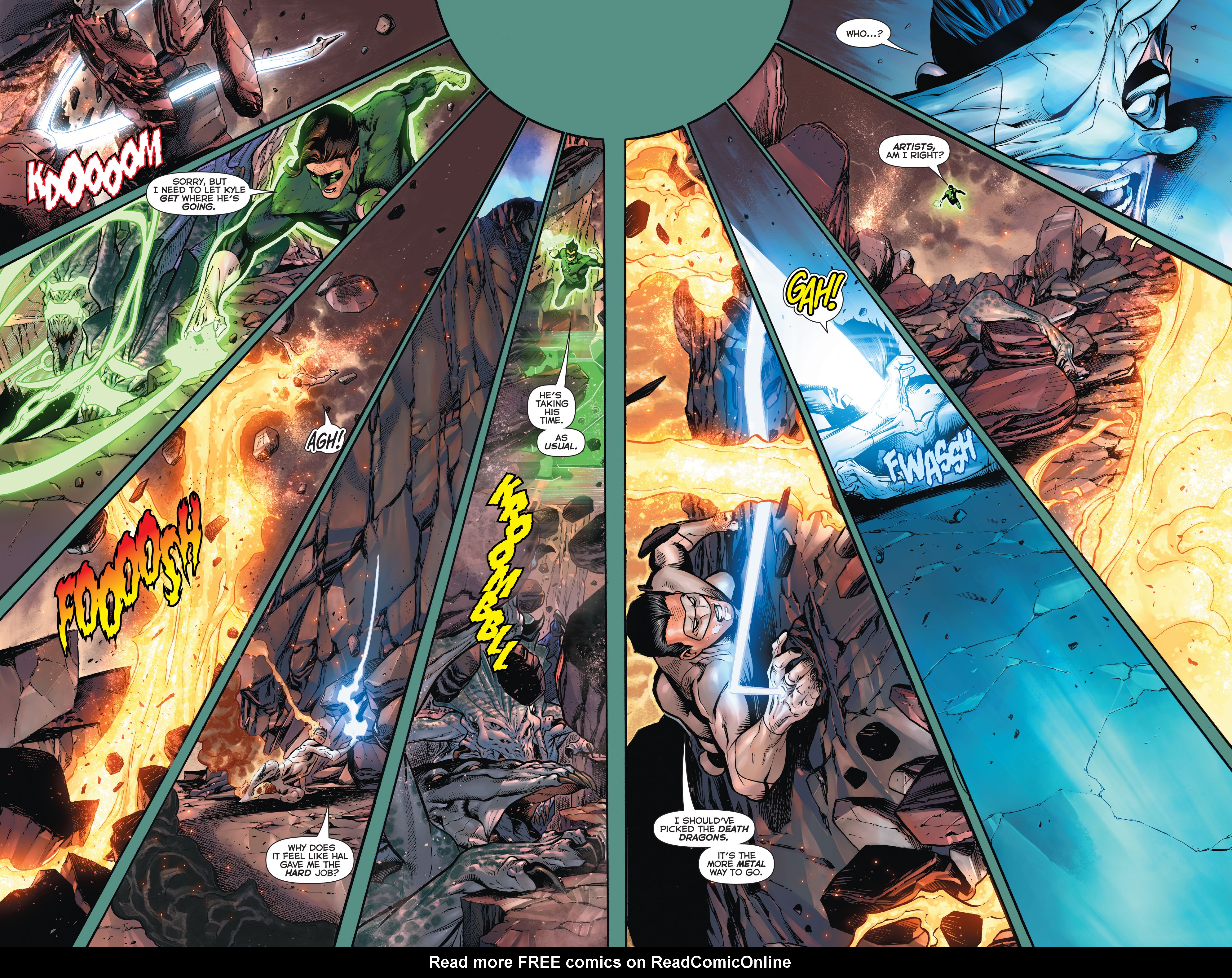 Read online Hal Jordan And The Green Lantern Corps comic -  Issue #14 - 21