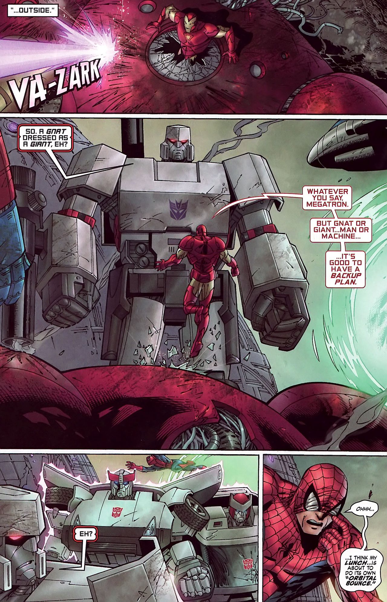 Read online New Avengers/Transformers comic -  Issue #4 - 14