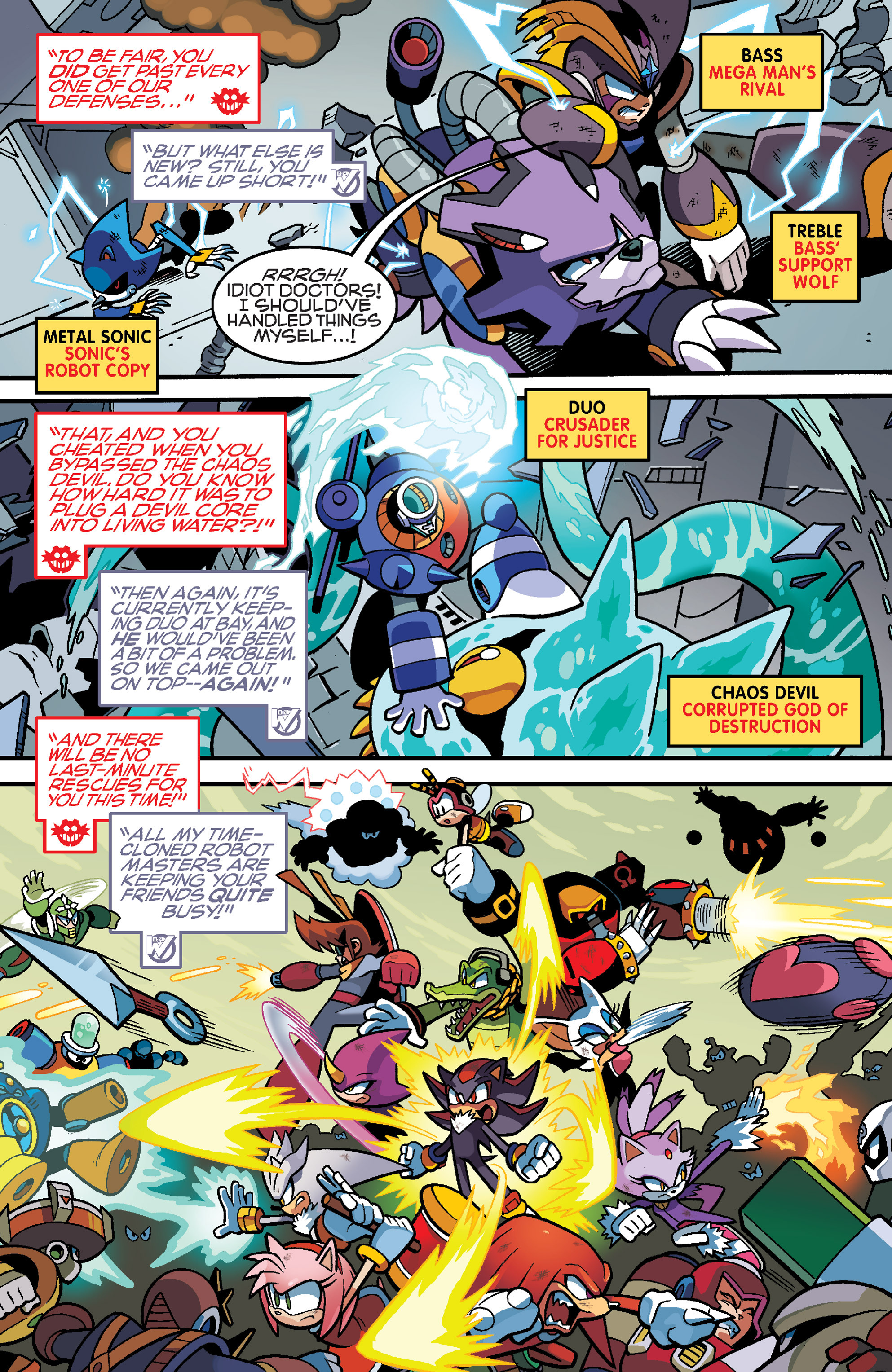Read online Sonic Mega Man Worlds Collide comic -  Issue # Vol 3 - 97