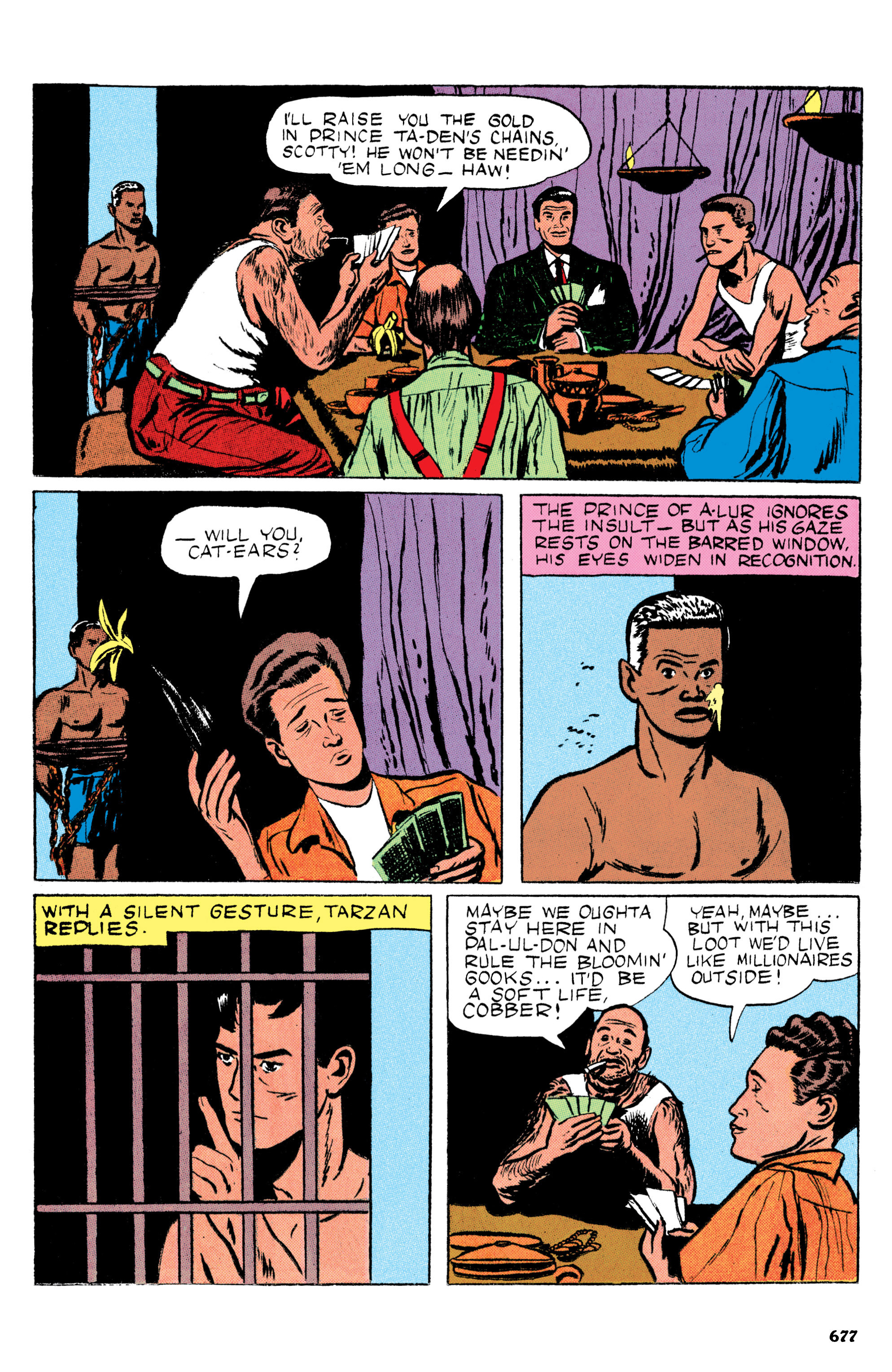 Read online Edgar Rice Burroughs Tarzan: The Jesse Marsh Years Omnibus comic -  Issue # TPB (Part 7) - 79