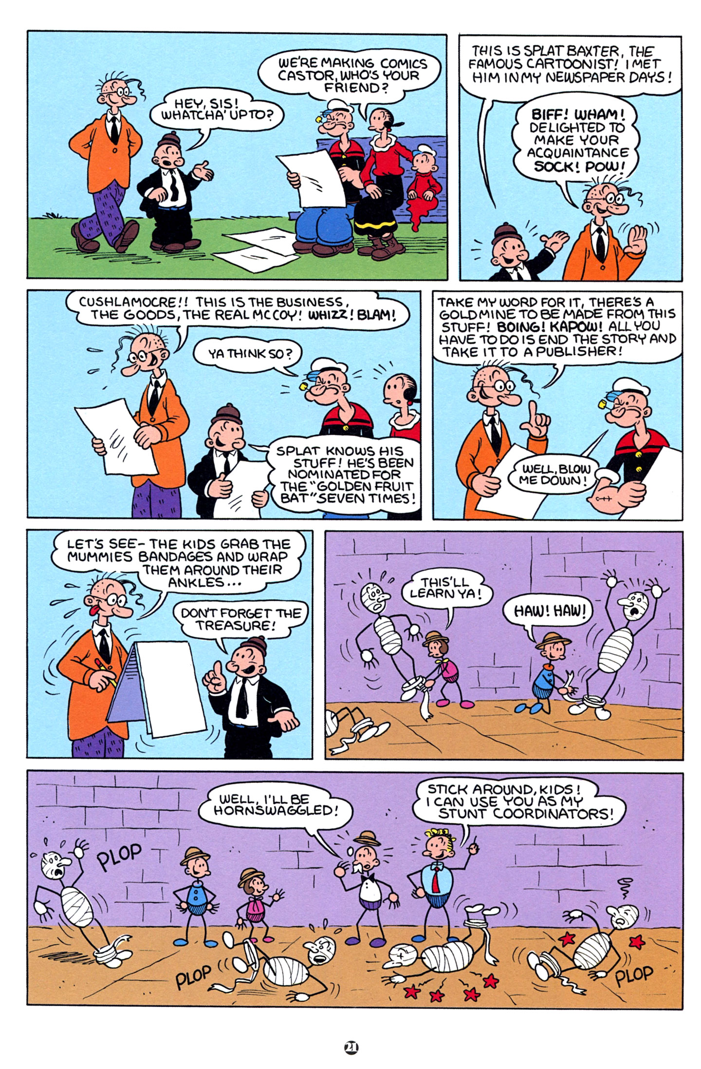 Read online Popeye (2012) comic -  Issue #5 - 23