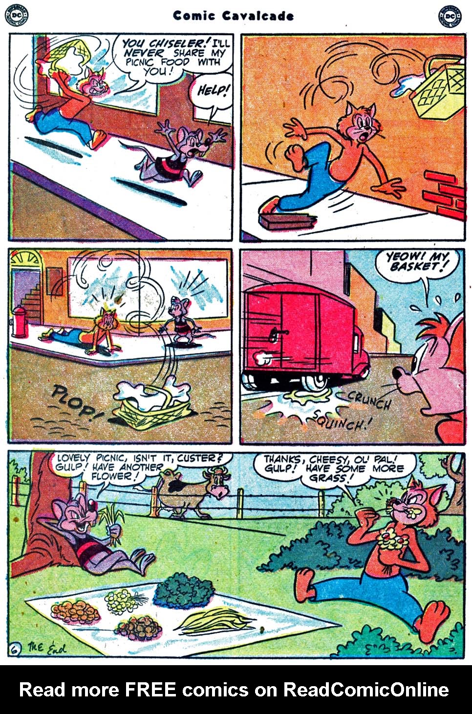 Read online Comic Cavalcade comic -  Issue #40 - 22