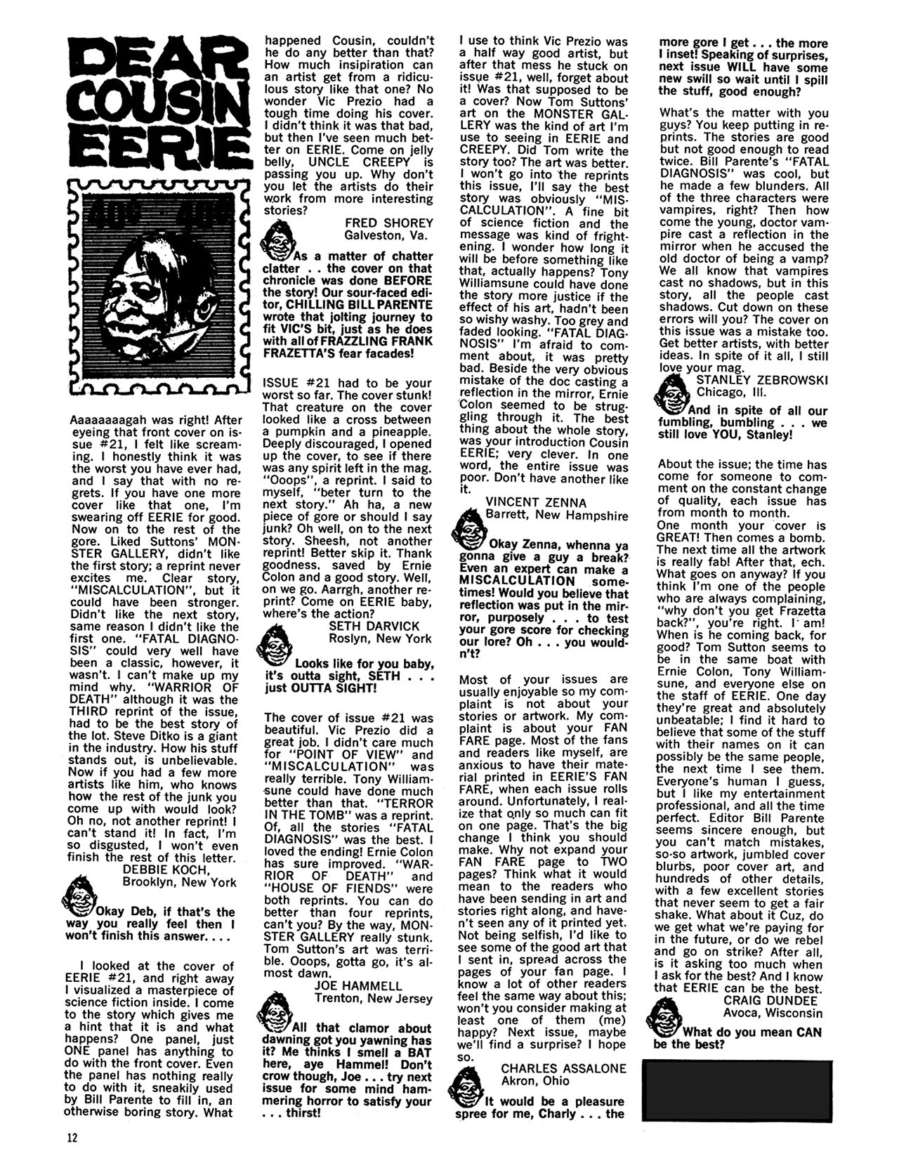 Read online Eerie Archives comic -  Issue # TPB 5 - 13