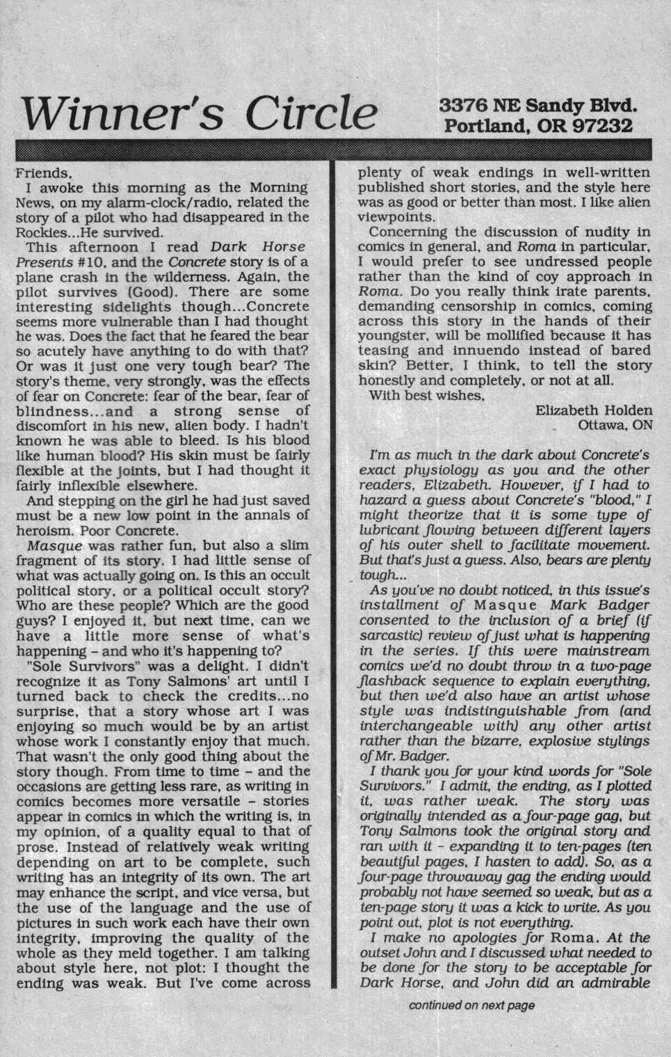 Read online Dark Horse Presents (1986) comic -  Issue #12 - 26