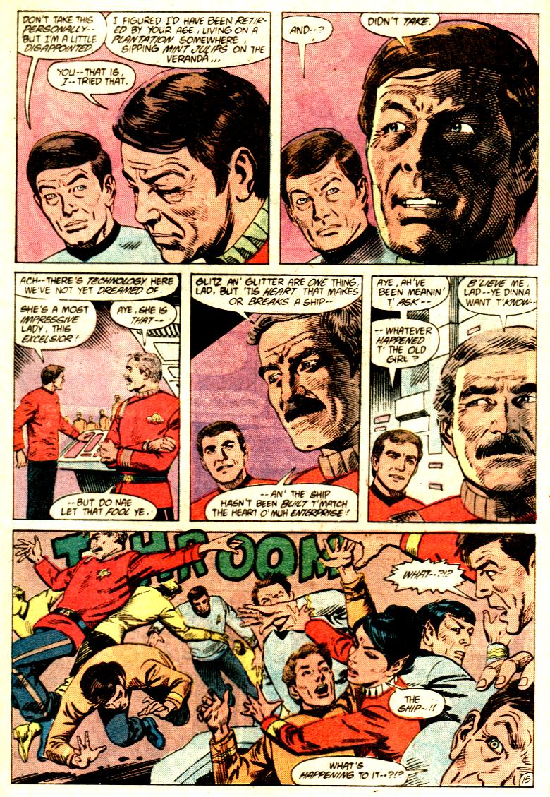 Read online Star Trek (1984) comic -  Issue #33 - 15