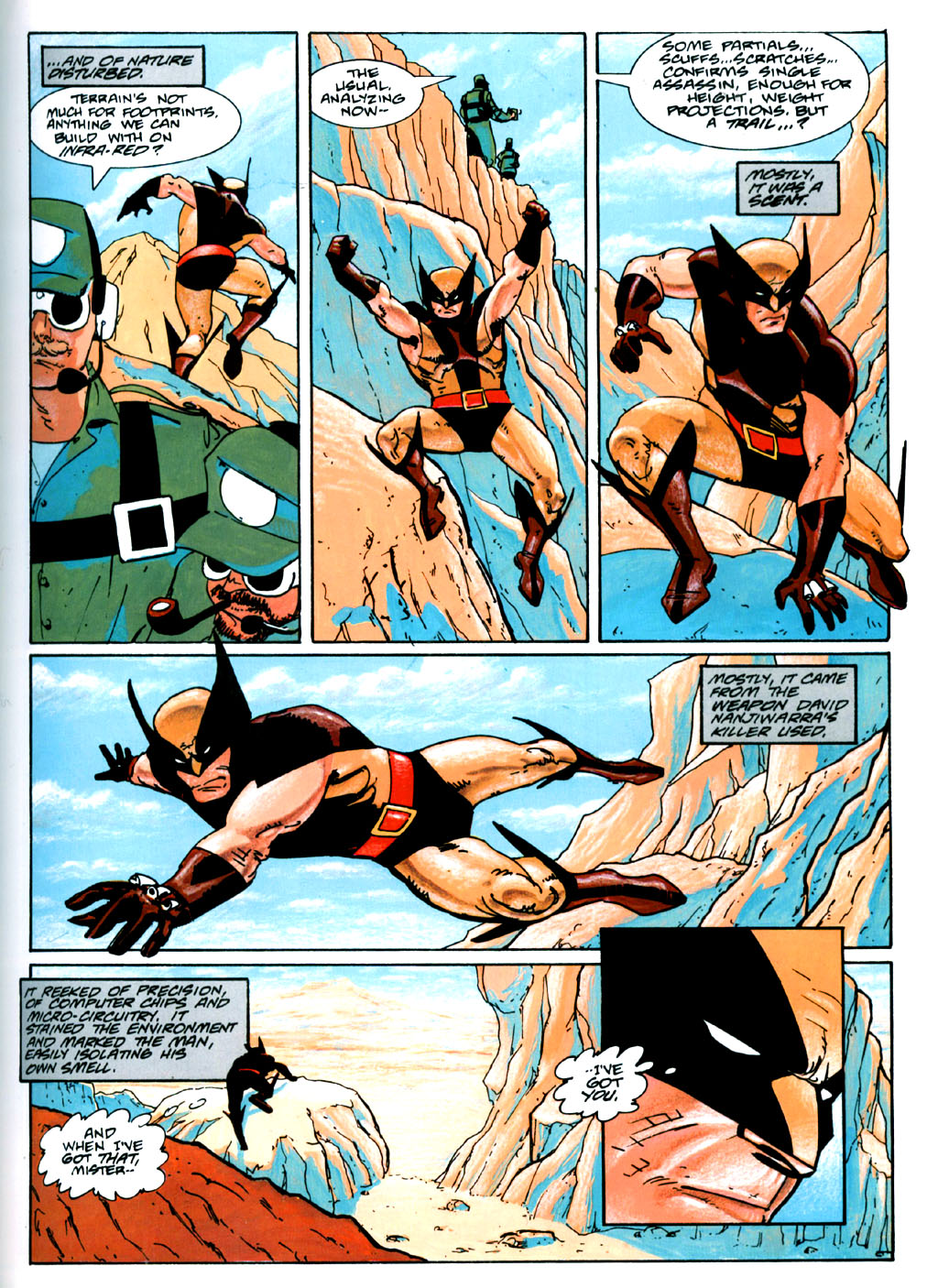 Read online Marvel Graphic Novel comic -  Issue #50 - Wolverine & Nick Fury - The Scorpio Connection - 30