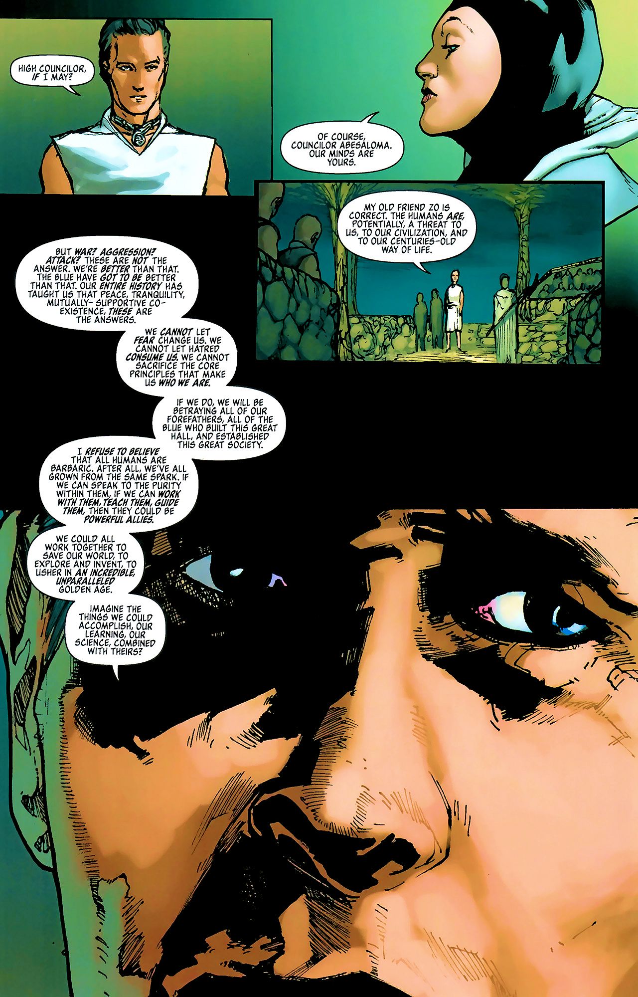 Read online Fathom: Blue Descent comic -  Issue #1 - 14
