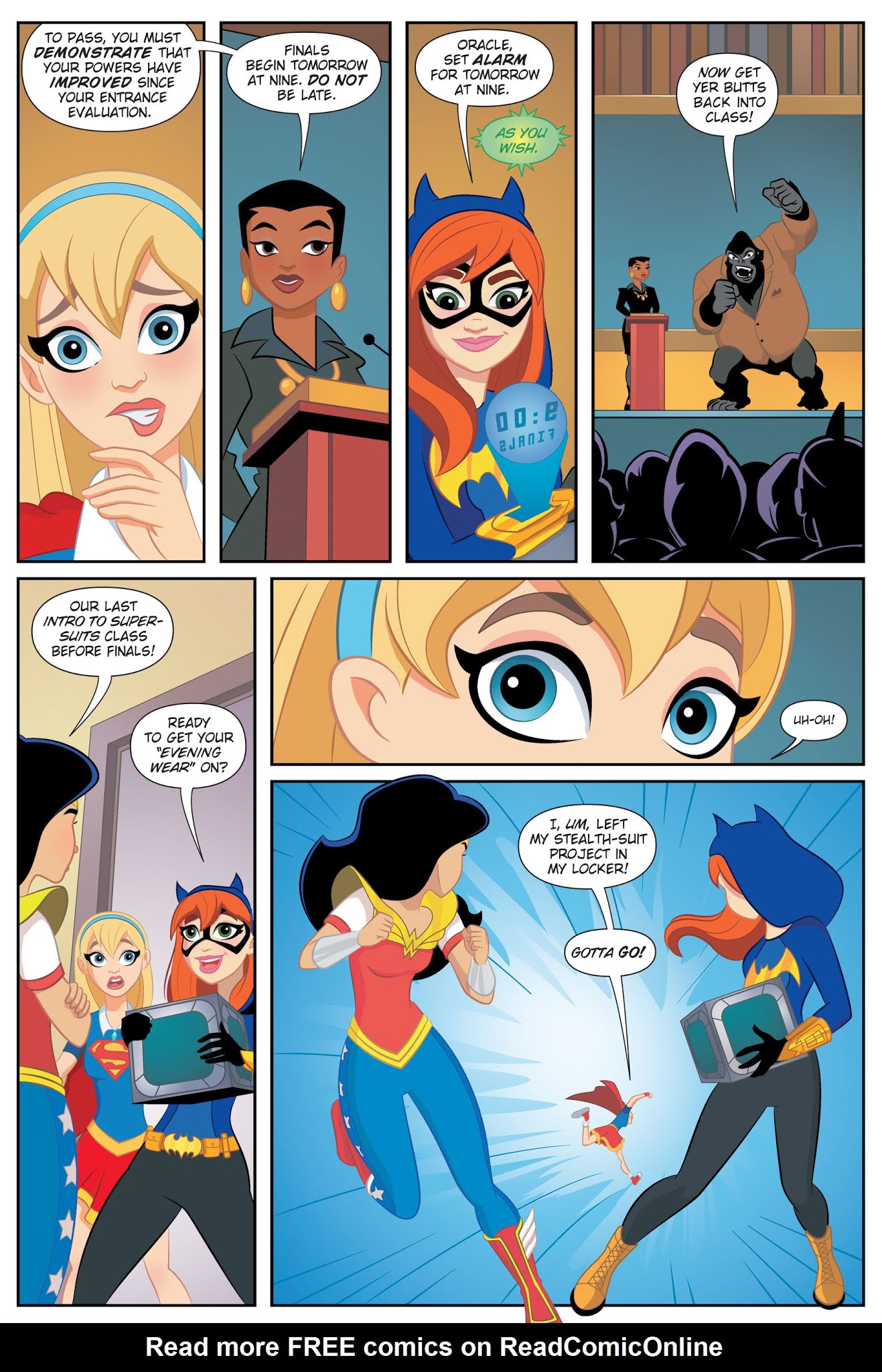 Read online DC Super Hero Girls: Finals Crisis comic -  Issue # TPB - 11