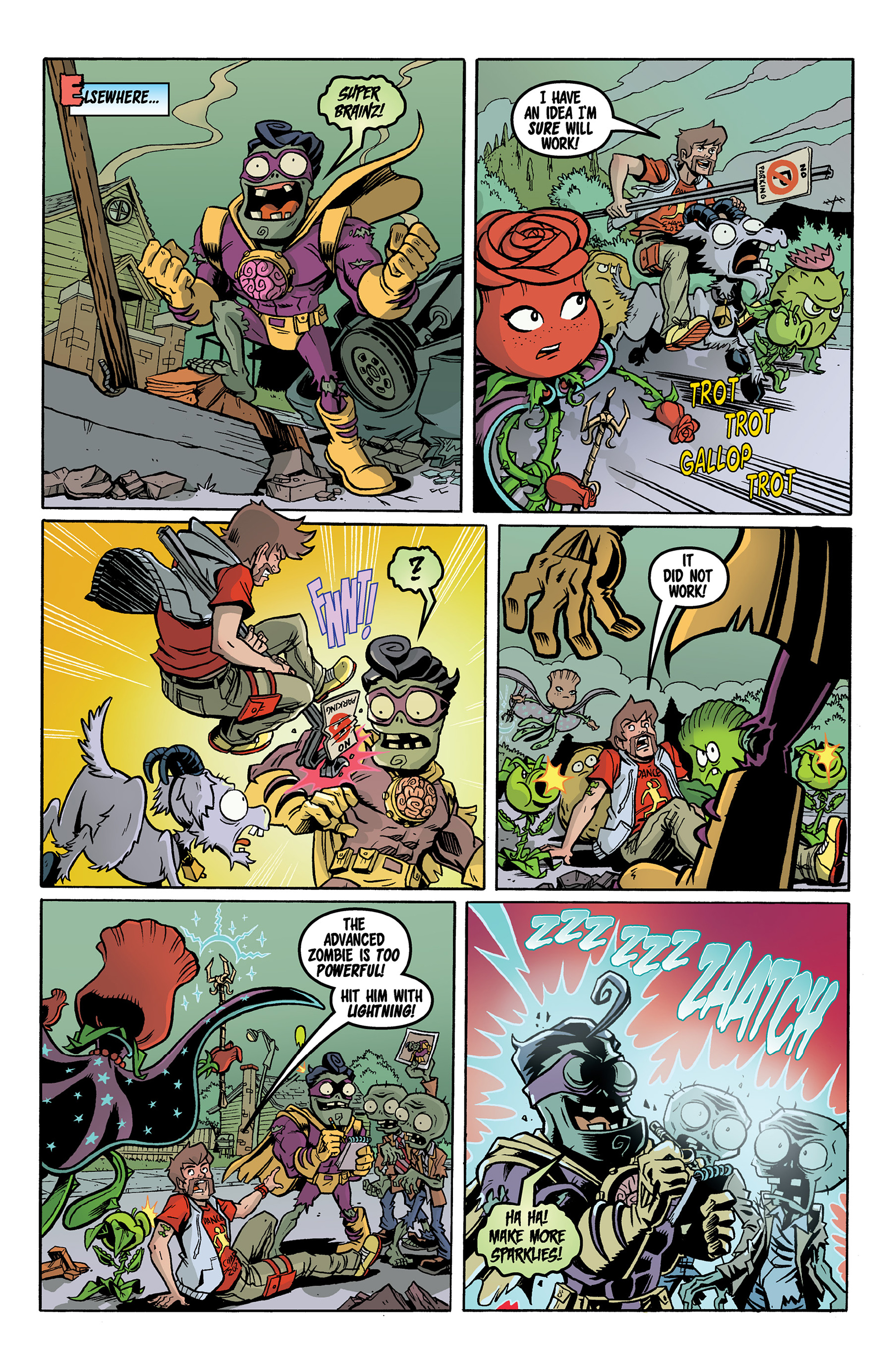 Read online Plants vs. Zombies: Garden Warfare comic -  Issue #2 - 25