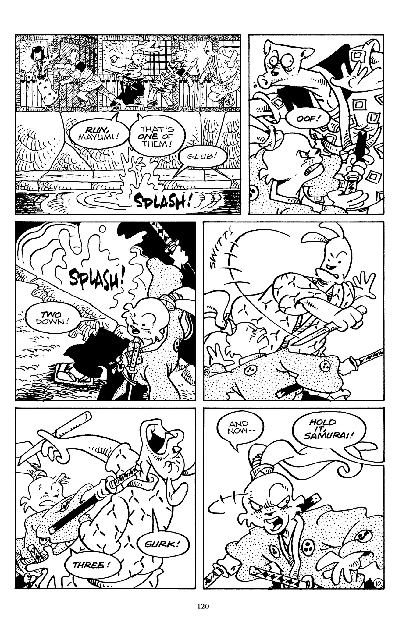 Read online The Usagi Yojimbo Saga comic -  Issue # TPB 6 - 119