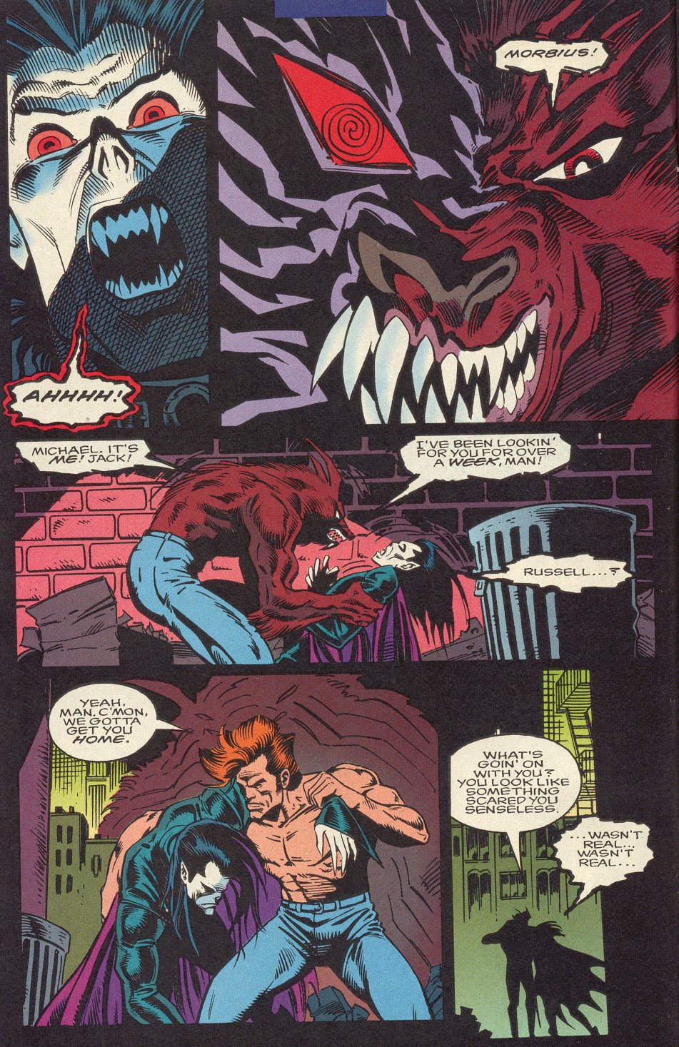 Read online Morbius: The Living Vampire (1992) comic -  Issue #14 - 5