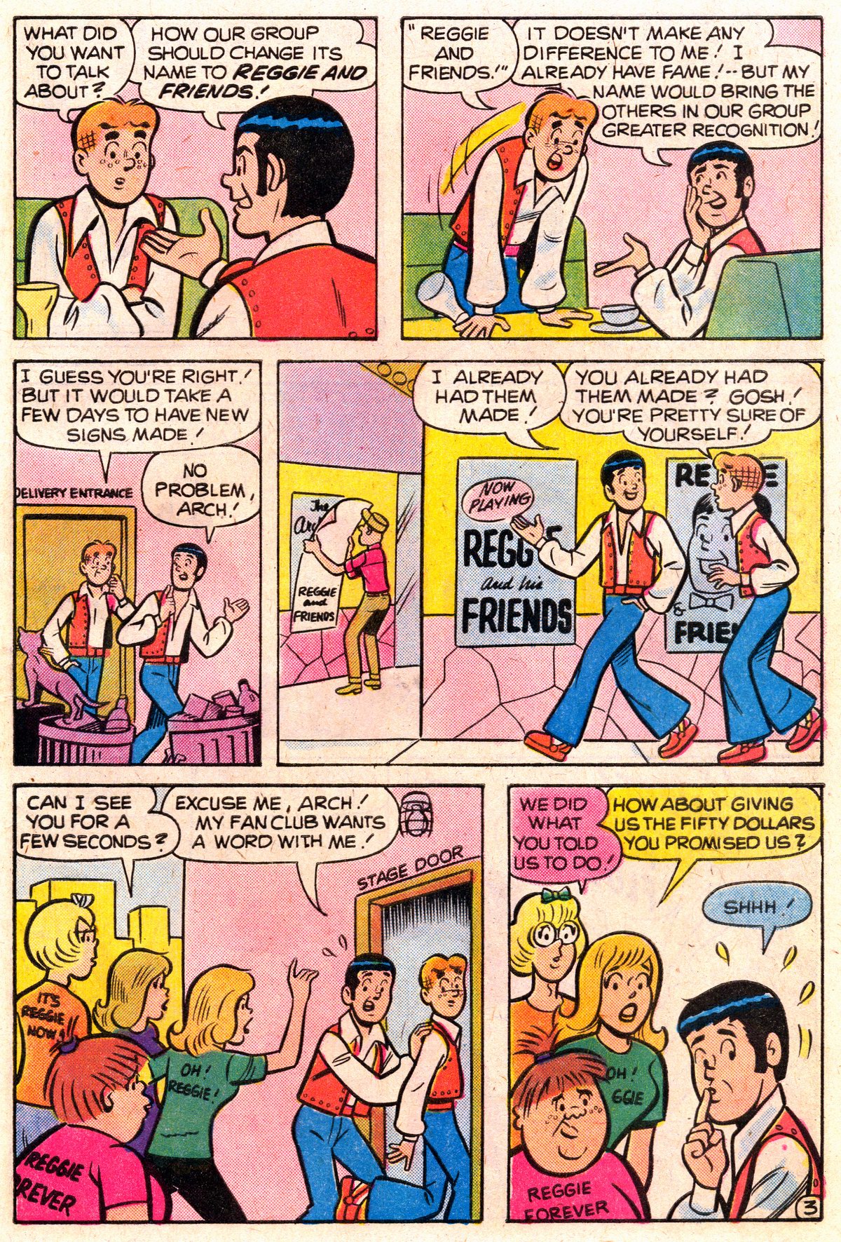 Read online Reggie and Me (1966) comic -  Issue #90 - 11