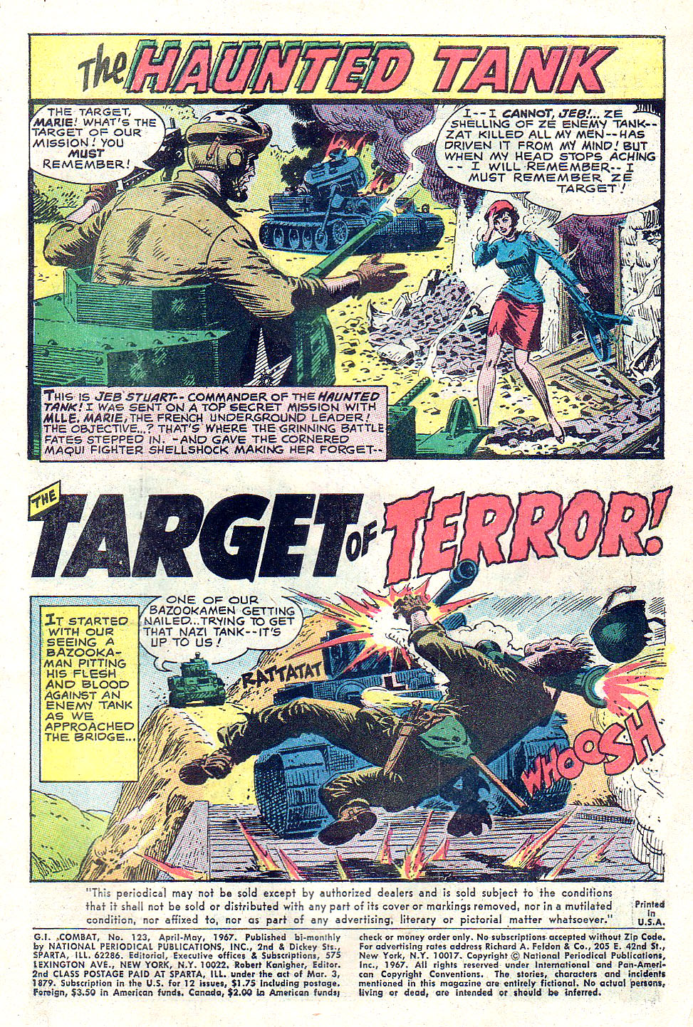 Read online G.I. Combat (1952) comic -  Issue #123 - 3