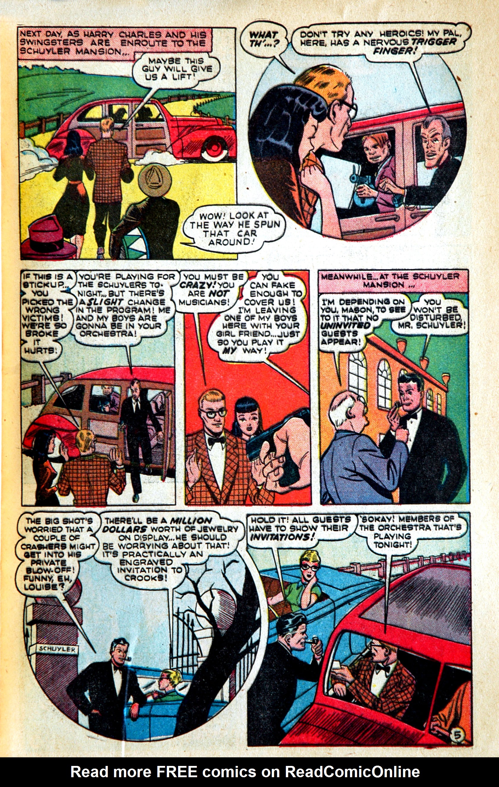 Read online Blonde Phantom Comics comic -  Issue #19 - 30