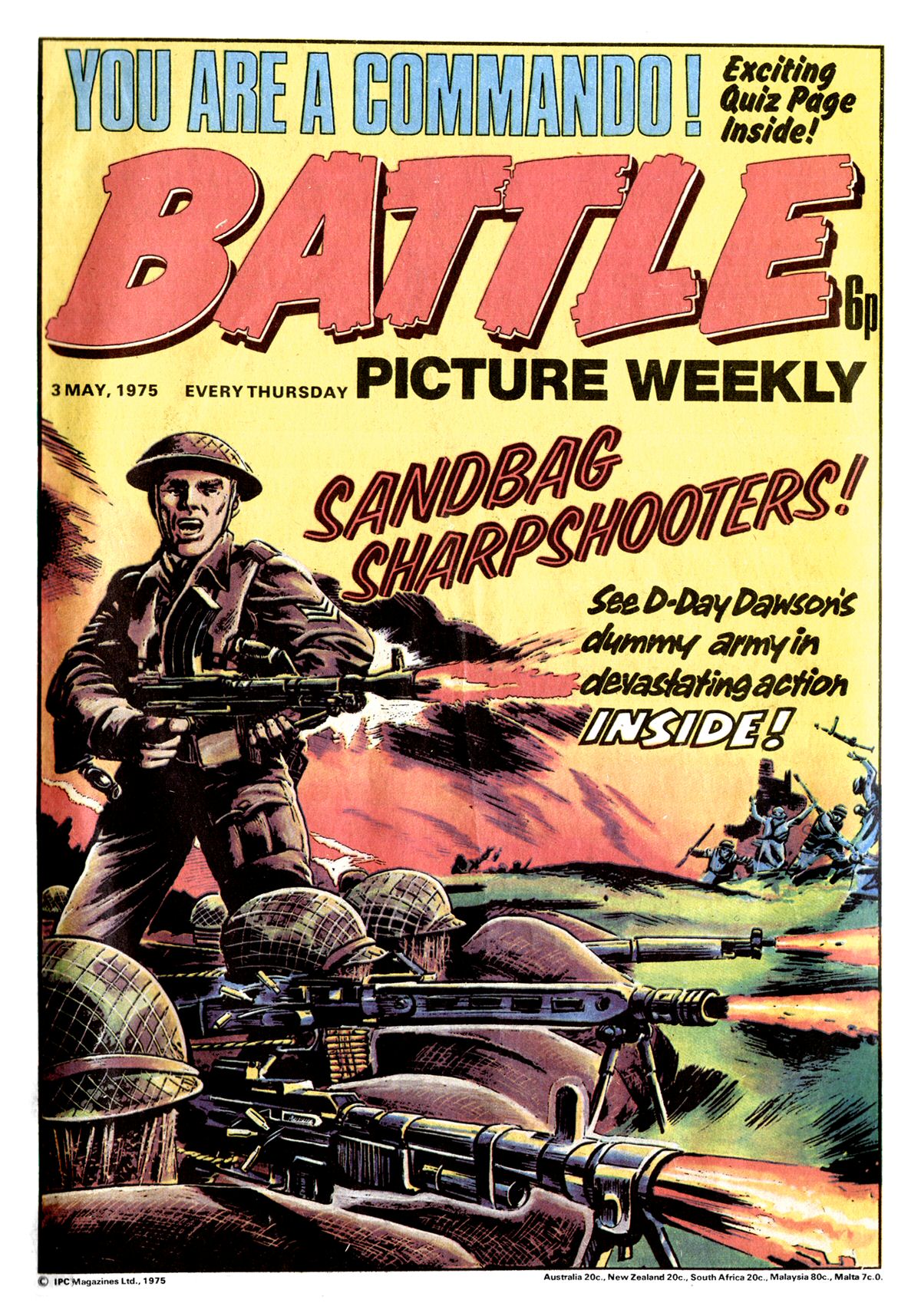 Read online Battle Picture Weekly comic -  Issue #9 - 1