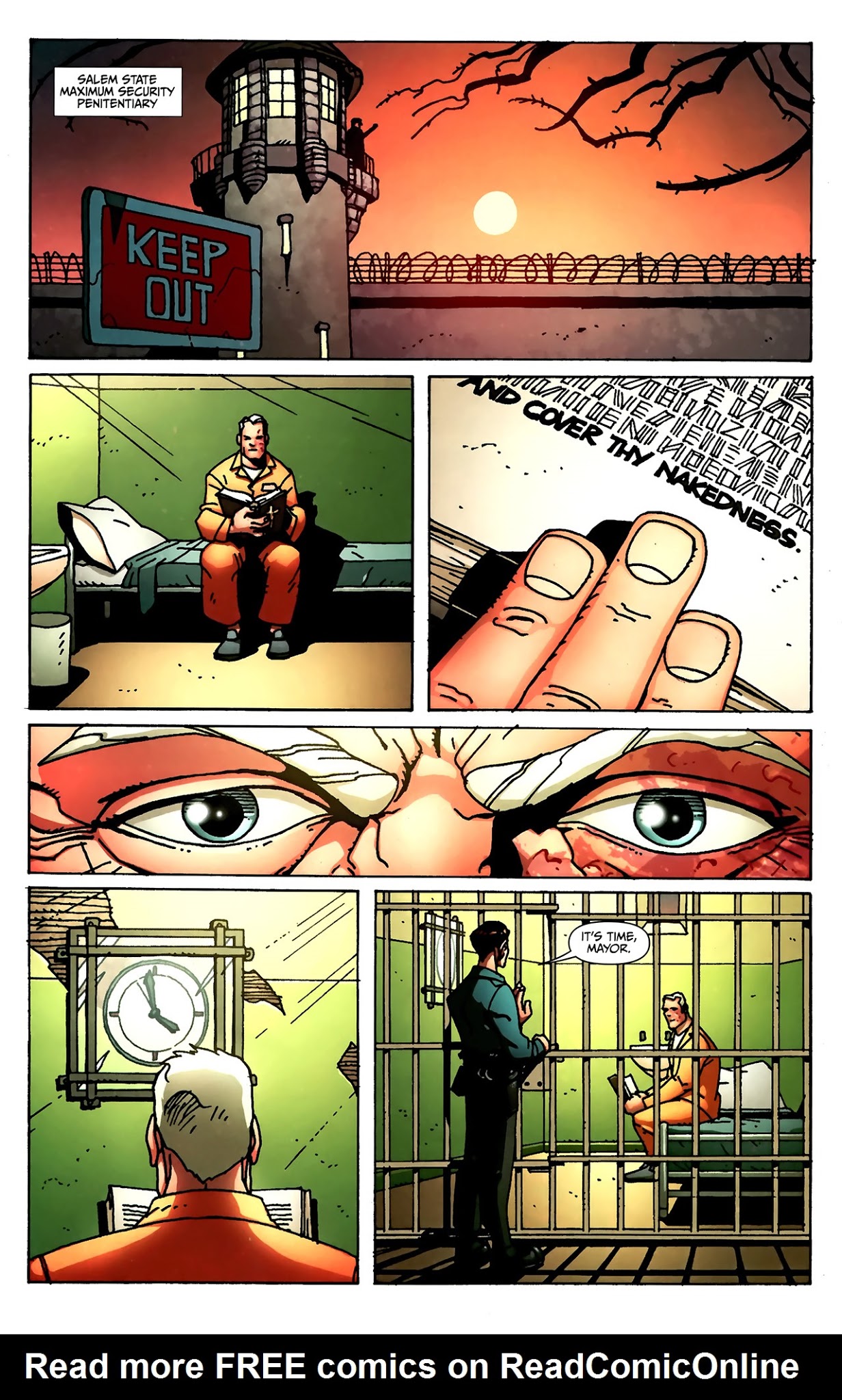 Read online Welcome To Tranquility: One Foot In The Grave comic -  Issue #1 - 4