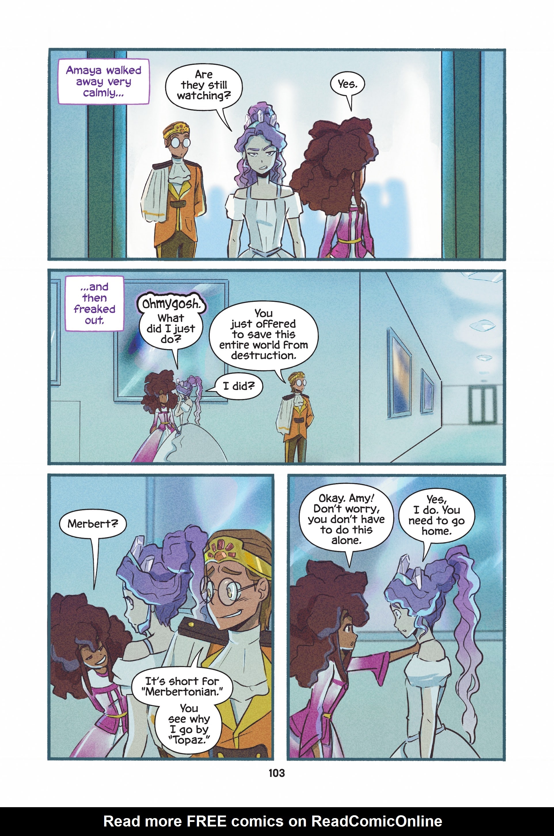 Read online Amethyst: Princess of Gemworld (2021) comic -  Issue # TPB (Part 2) - 2