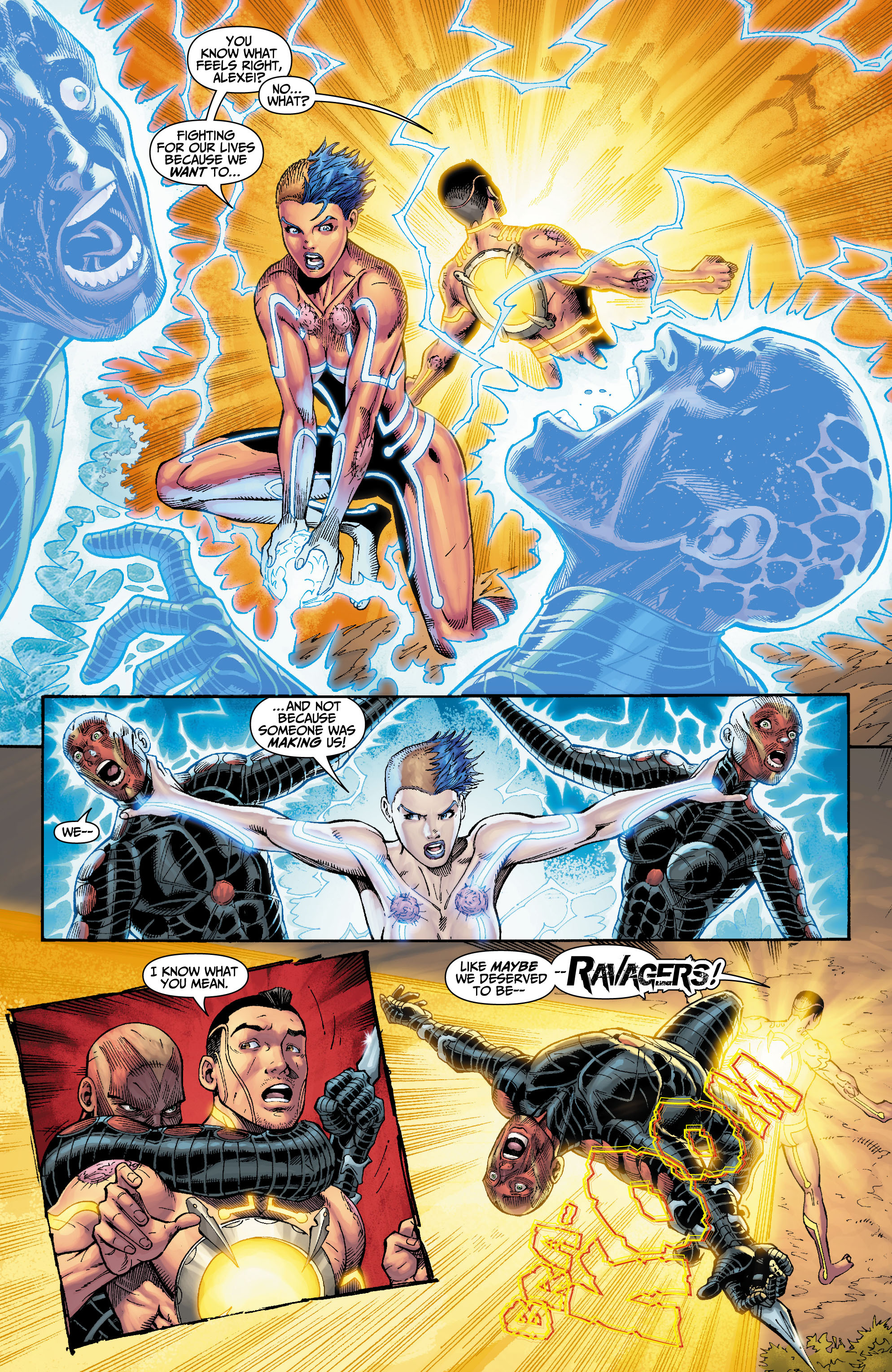 Read online The Ravagers comic -  Issue #3 - 13