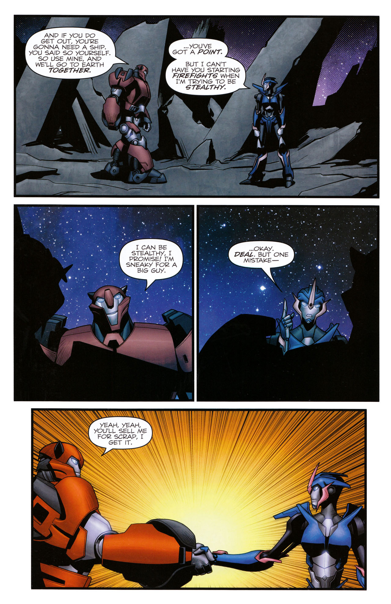 Read online The Transformers: Prime comic -  Issue #1 - 22