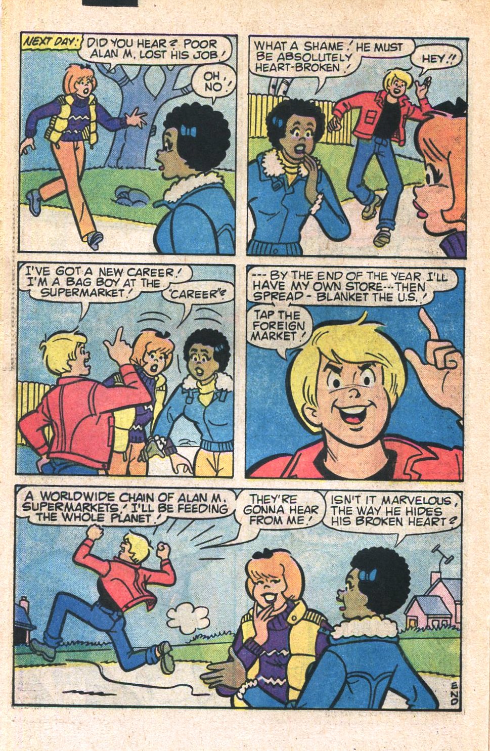 Read online Archie's TV Laugh-Out comic -  Issue #93 - 24