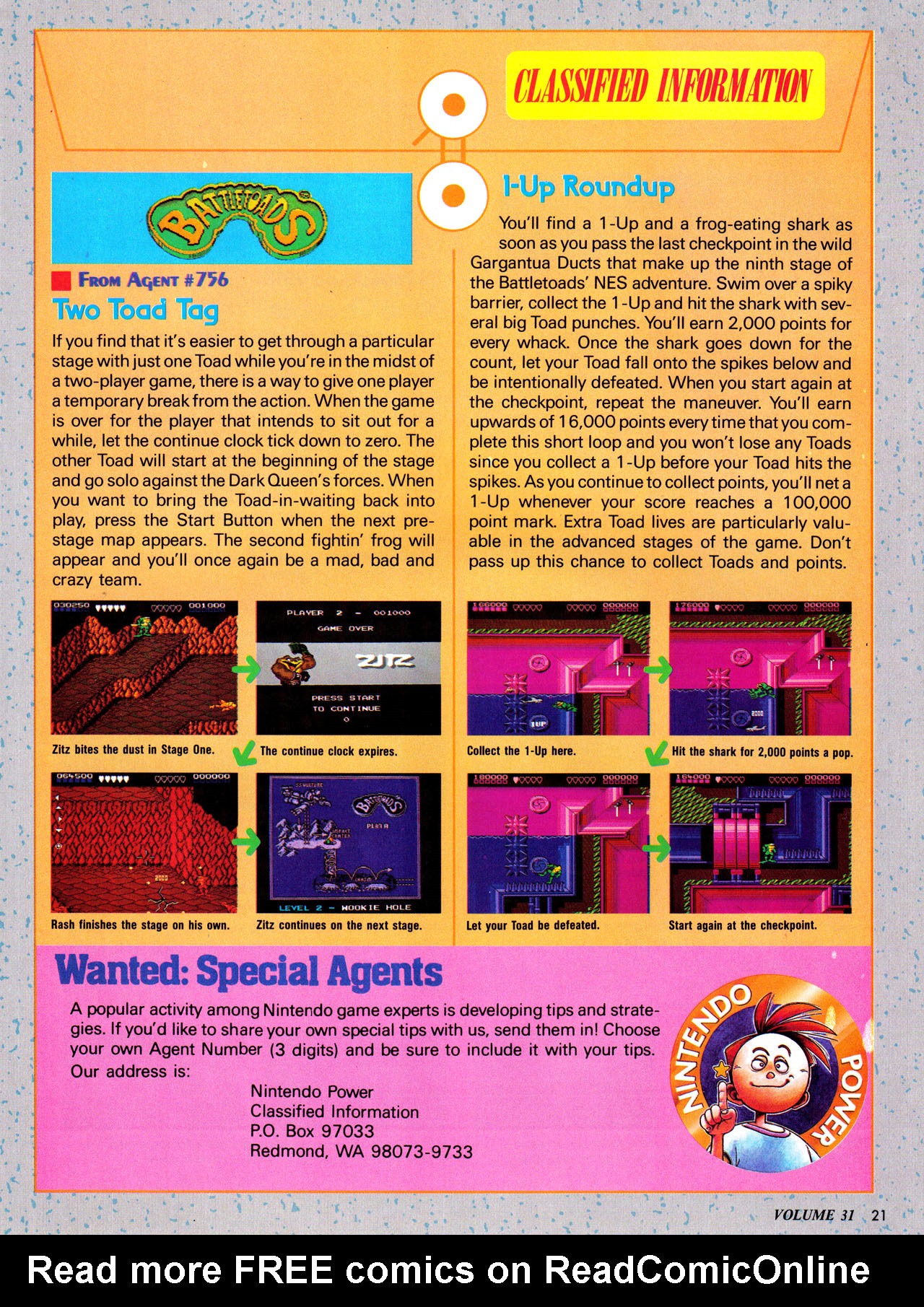 Read online Nintendo Power comic -  Issue #31 - 22