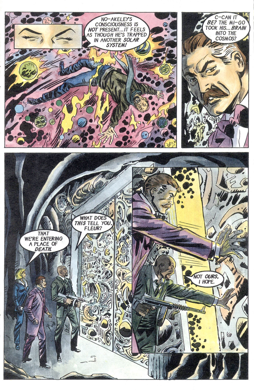 Read online H. P. Lovecraft's Cthulhu comic -  Issue #3 - 17