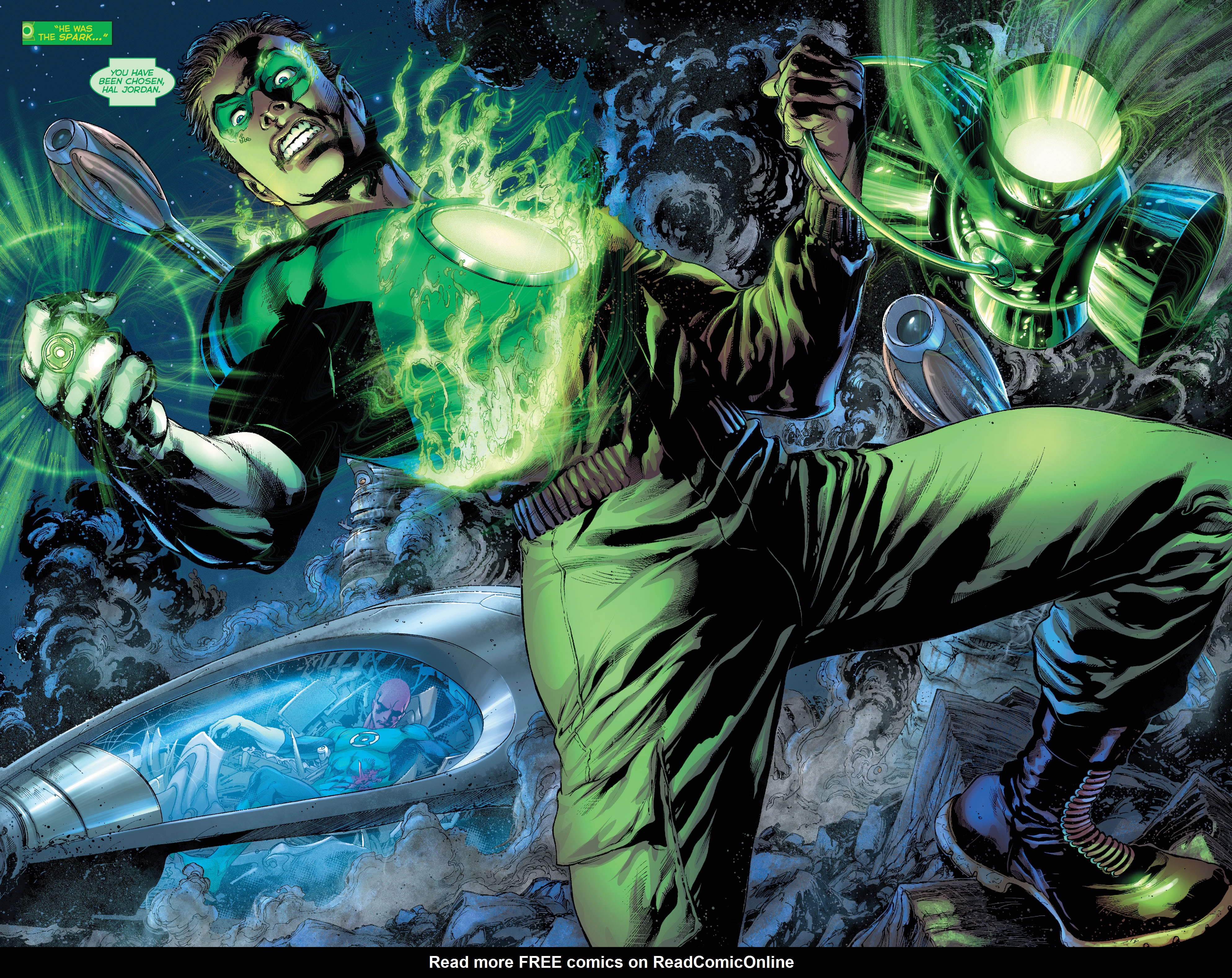 Read online Green Lantern: The Wrath of the First Lantern comic -  Issue # TPB - 314