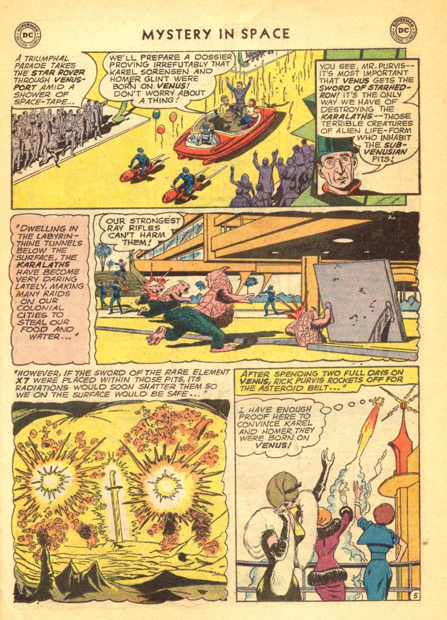 Read online Mystery in Space (1951) comic -  Issue #77 - 27